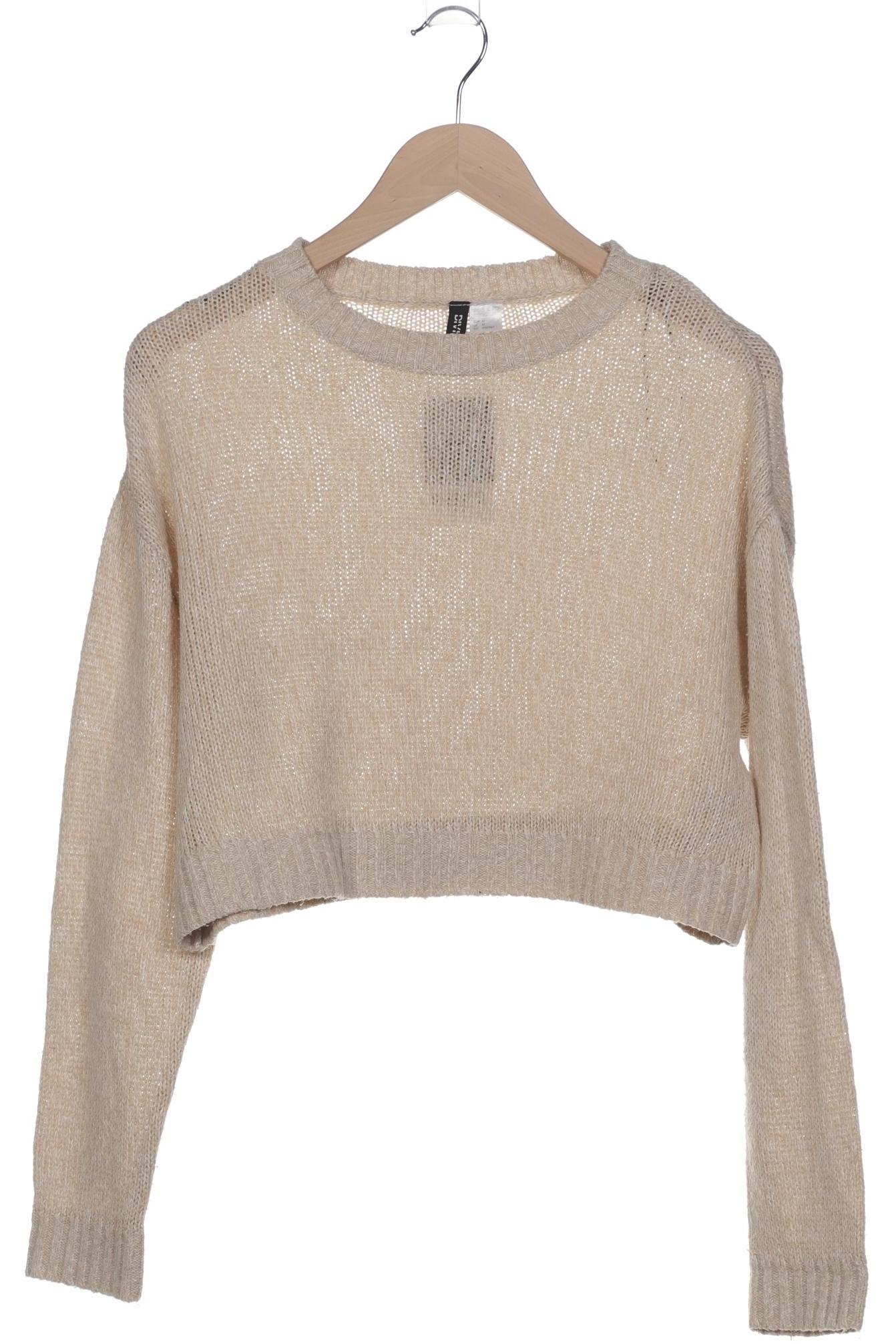 

H&M Damen Pullover, beige, Gr. 38
