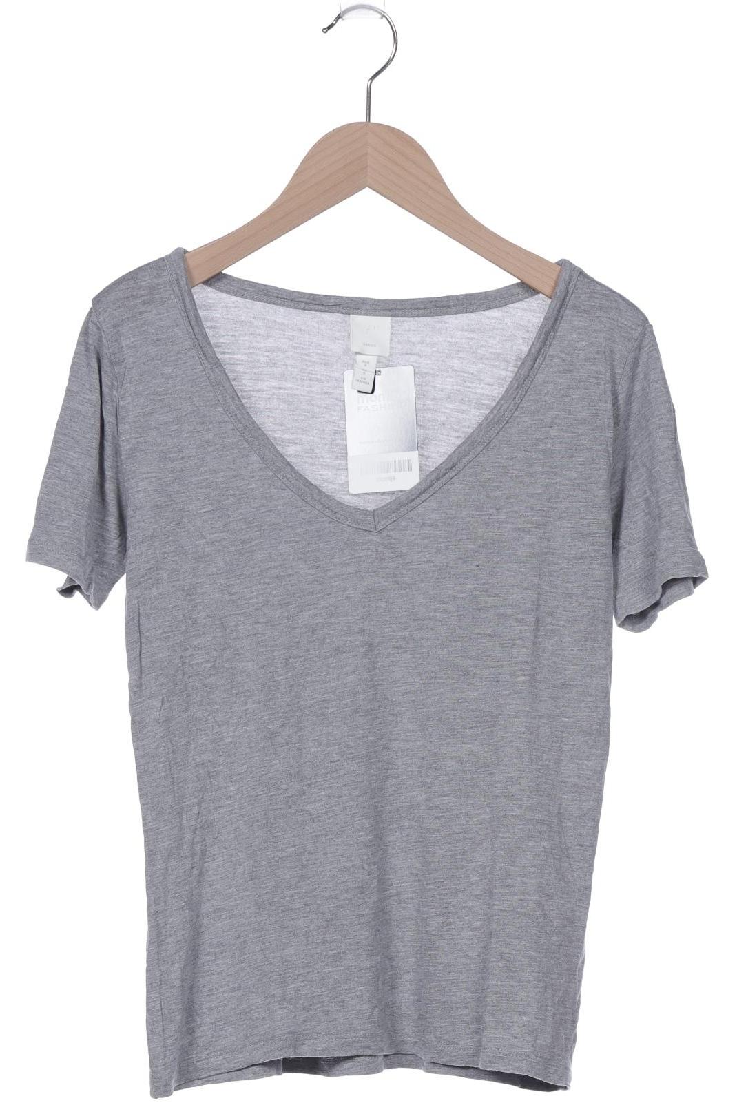 

H&M Damen T-Shirt, grau, Gr. 36