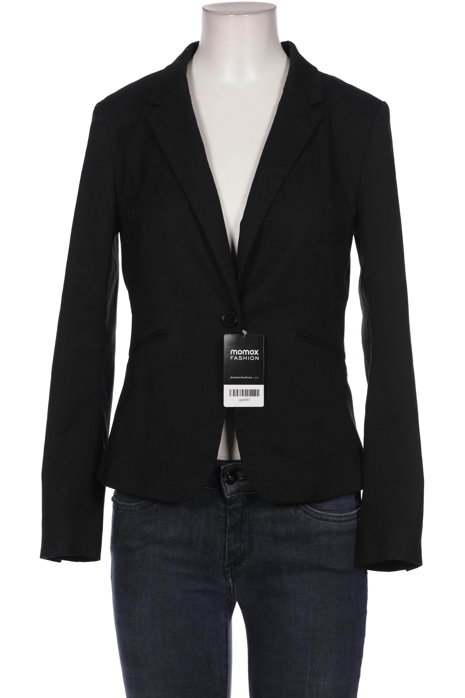 

H&M Damen Blazer, schwarz, Gr. 38