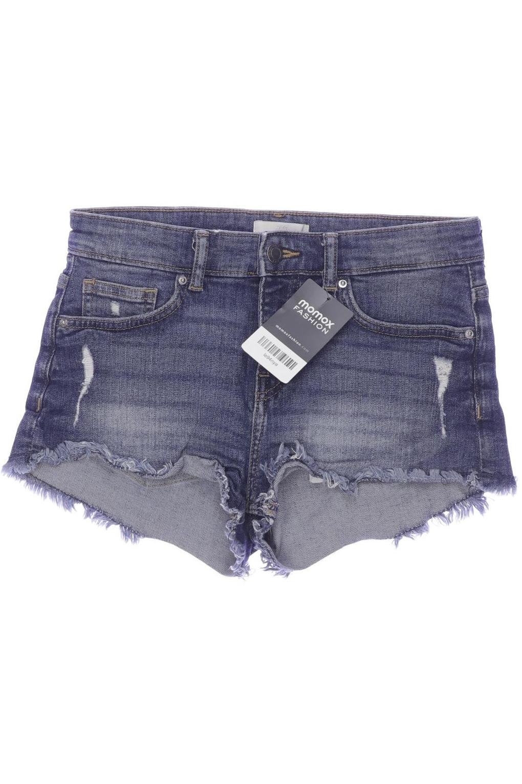 

H&M Damen Shorts, blau, Gr. 34