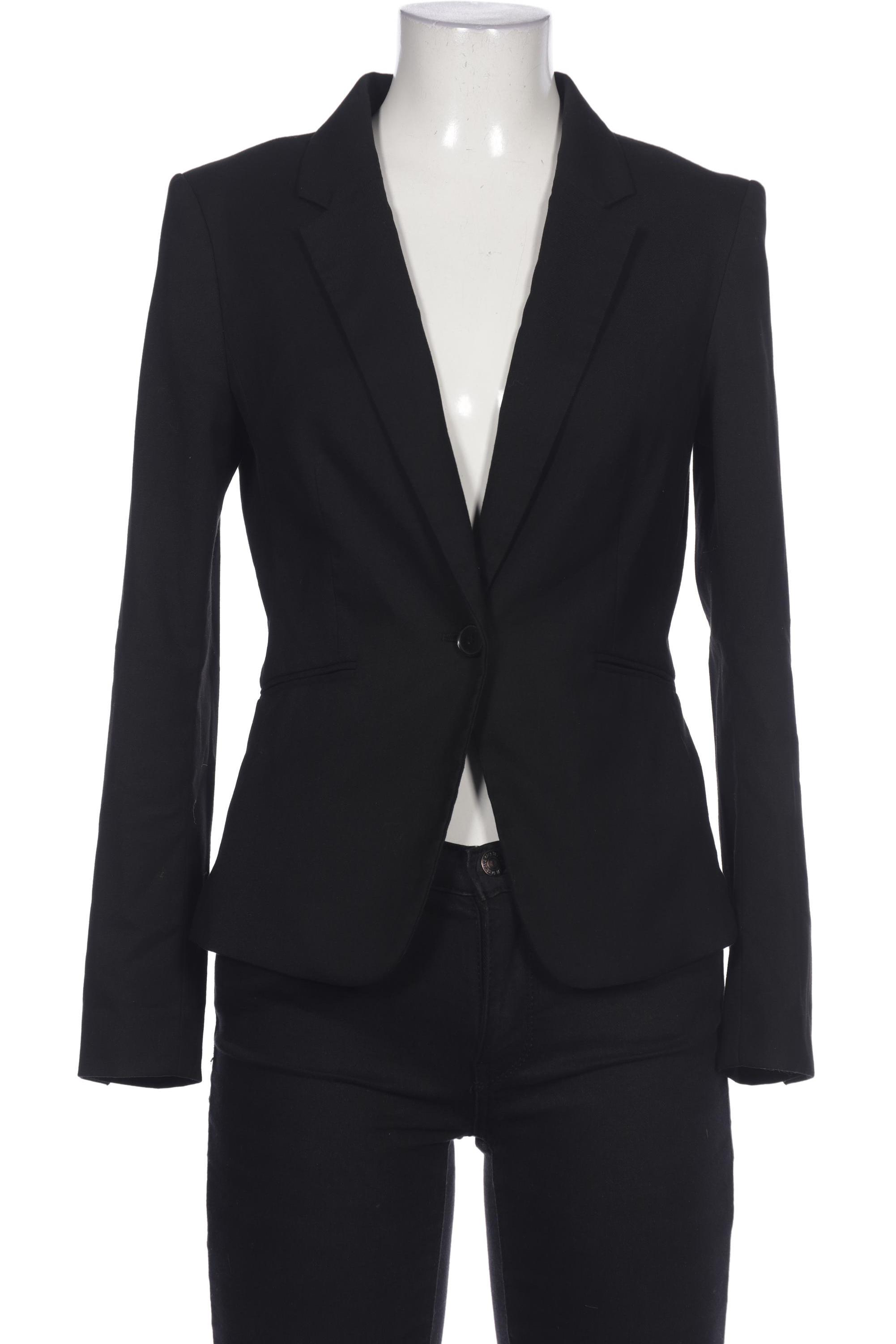 

H&M Damen Blazer, schwarz, Gr. 38