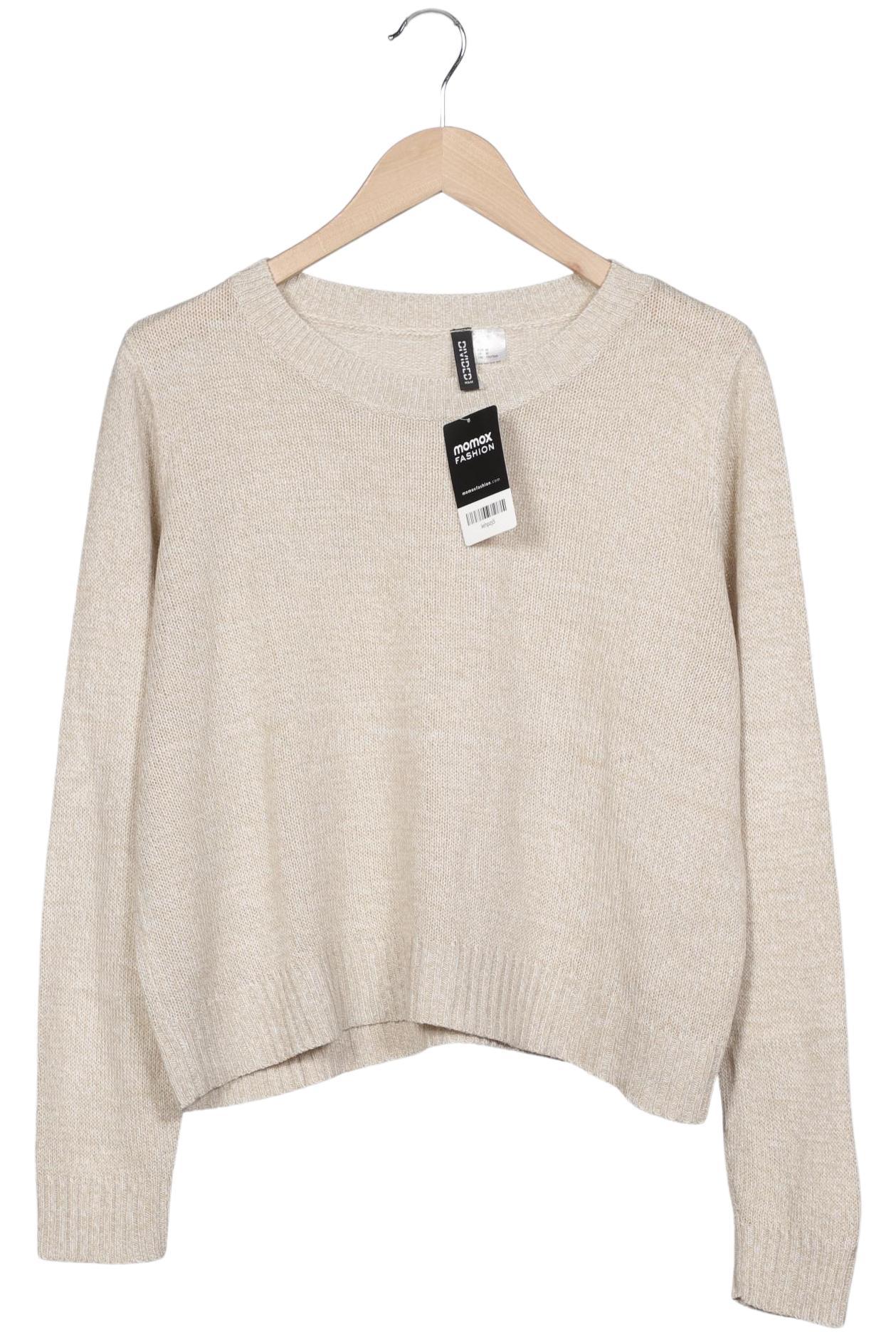 

H&M Damen Pullover, beige, Gr. 38