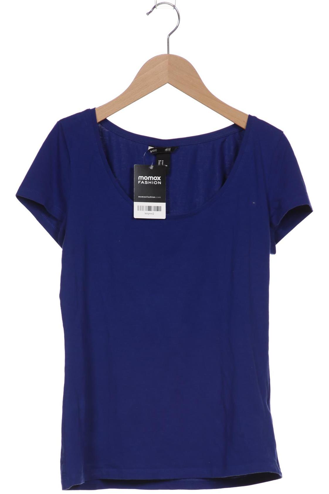 

H&M Damen T-Shirt, blau