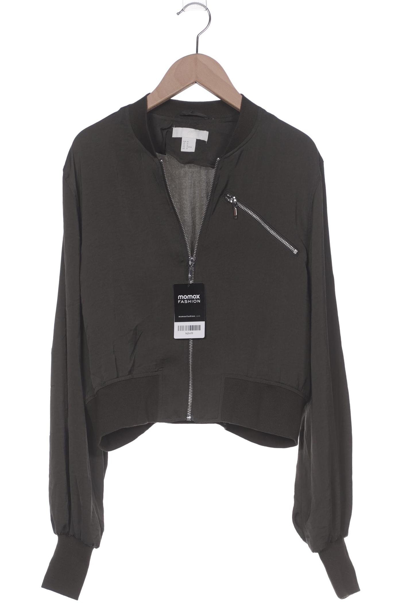 

H&M Damen Jacke, grün, Gr. 40