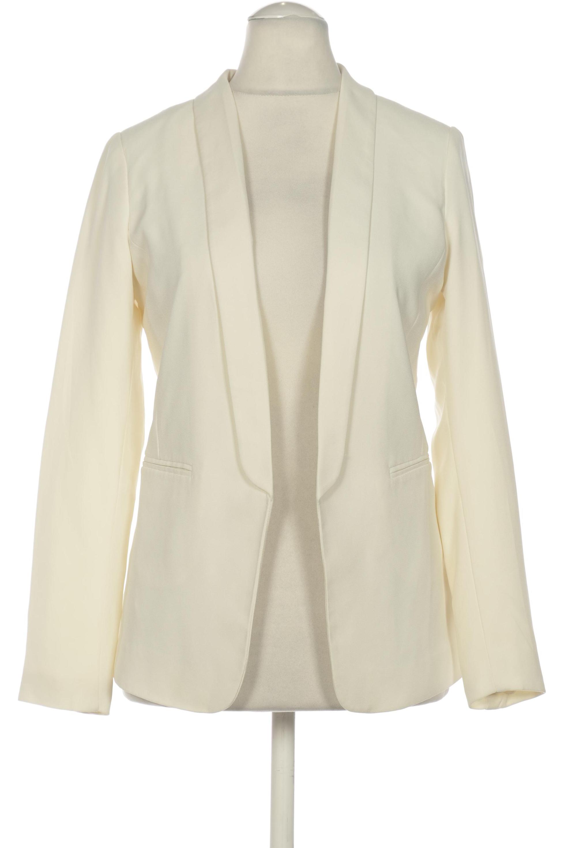 

H&M Damen Blazer, cremeweiß, Gr. 36