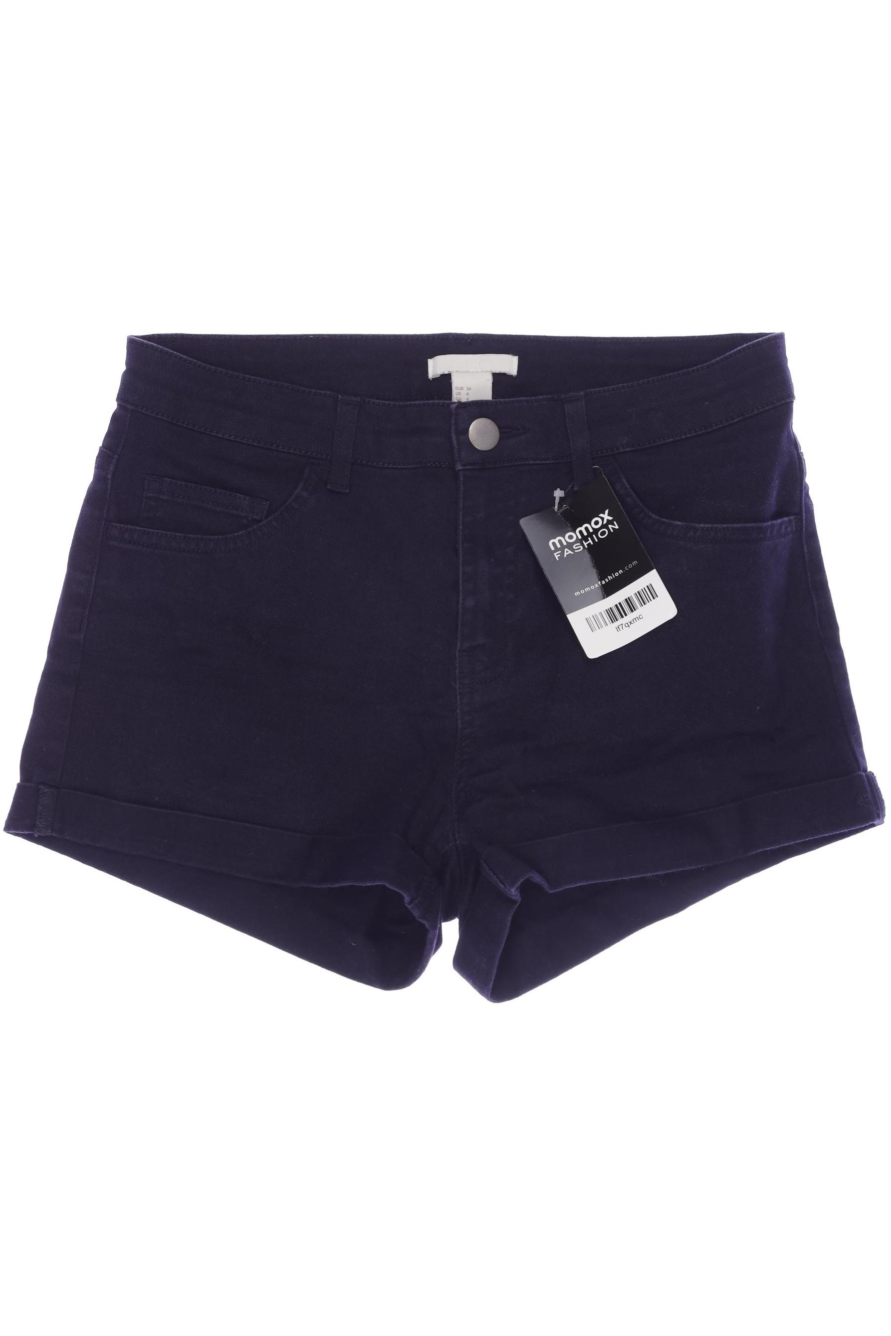 

H&M Damen Shorts, marineblau, Gr. 34