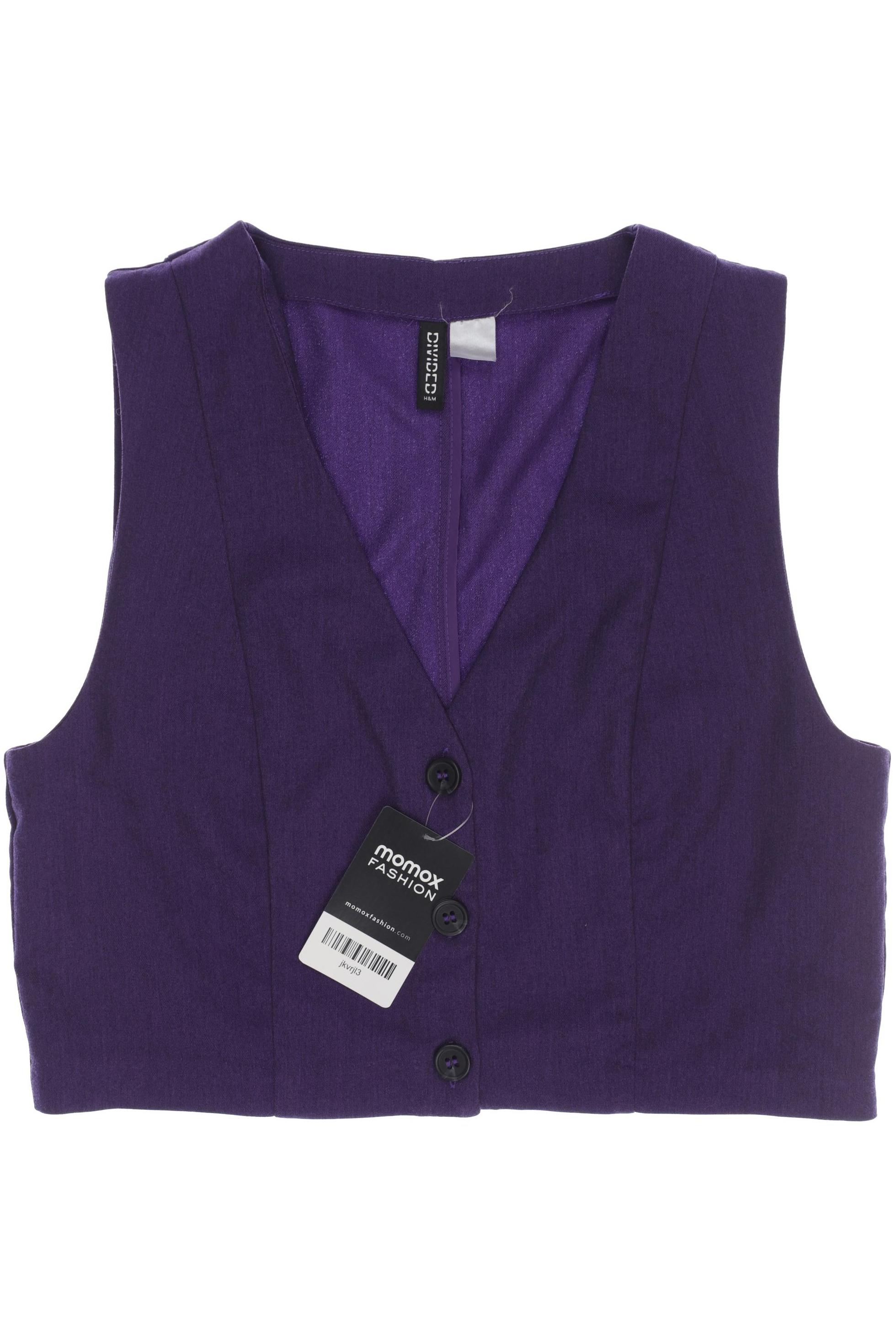 

H&M Damen Weste, flieder, Gr. 38
