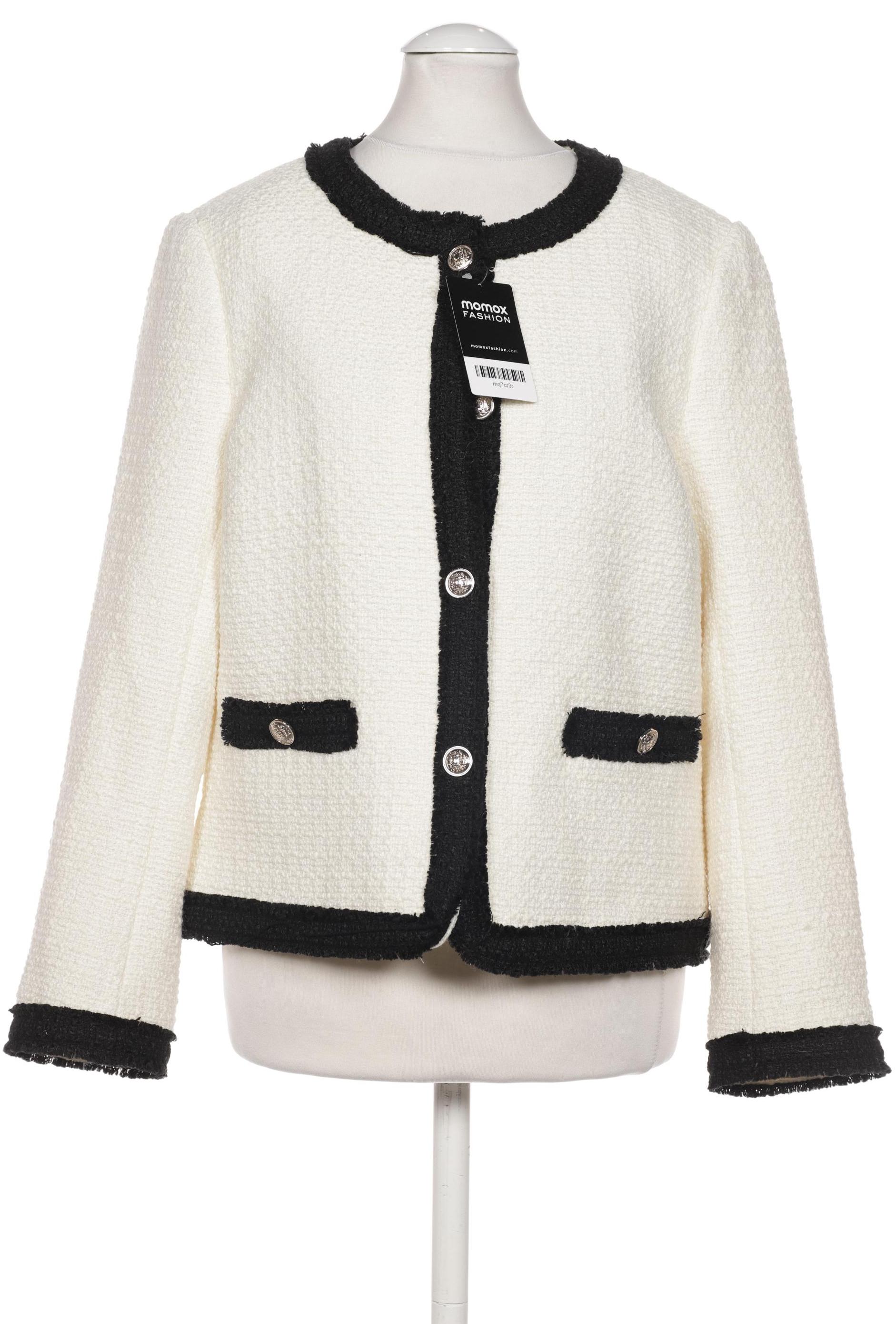 

H&M Damen Blazer, cremeweiß, Gr. 38
