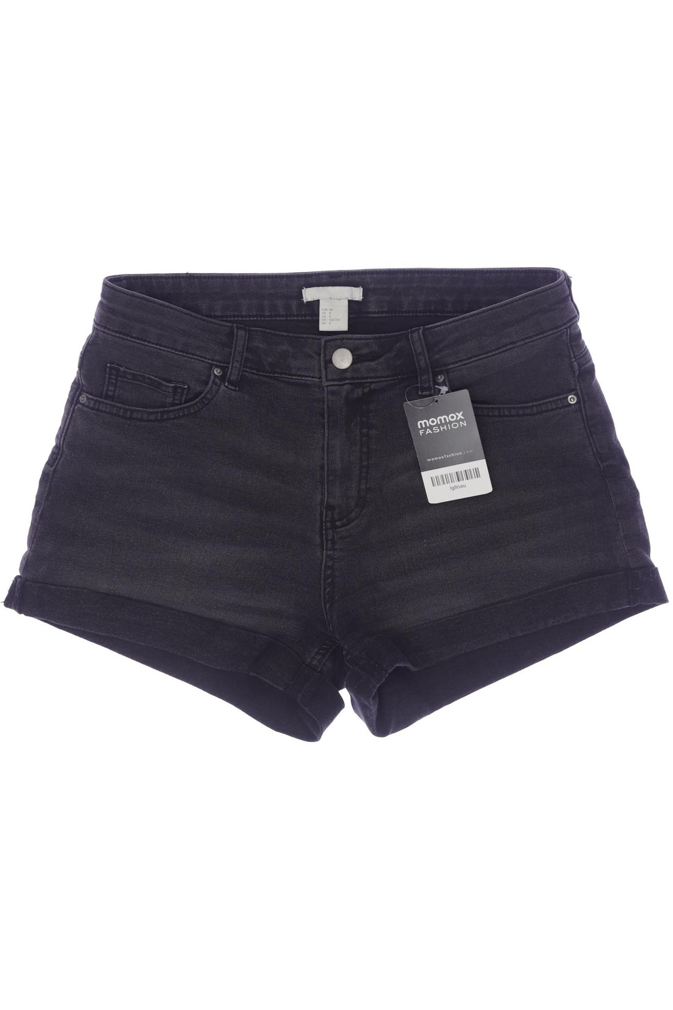 

H&M Damen Shorts, schwarz, Gr. 38