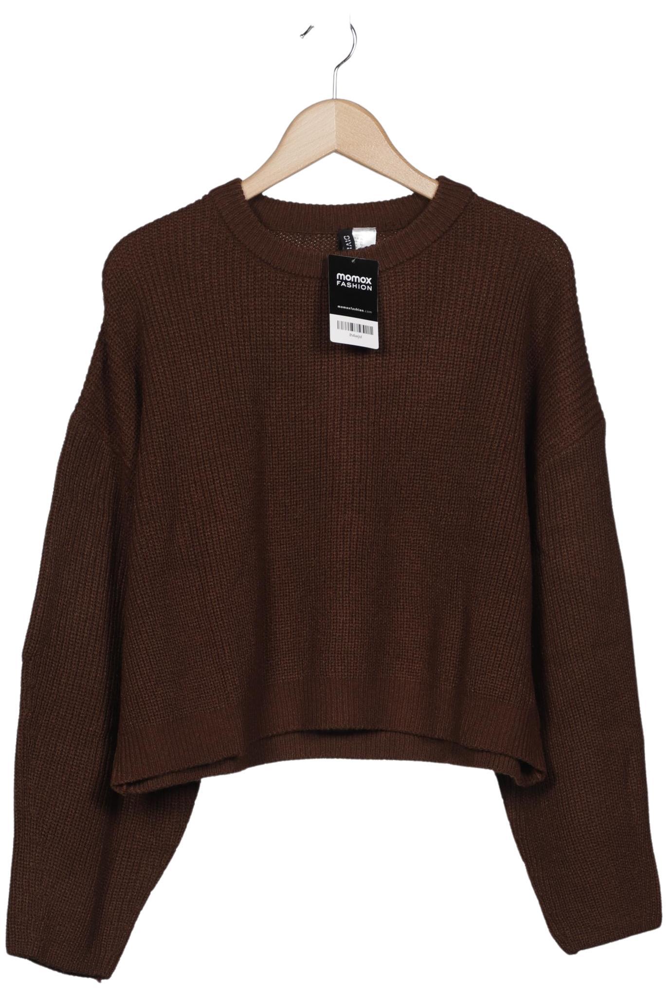 

H&M Damen Pullover, braun, Gr. 44