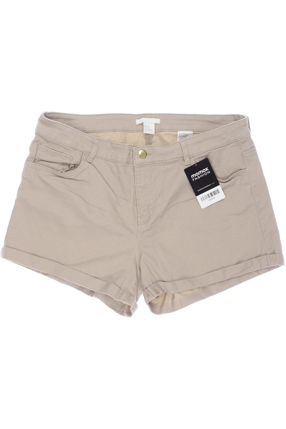 

H&M Damen Shorts, beige, Gr. 42