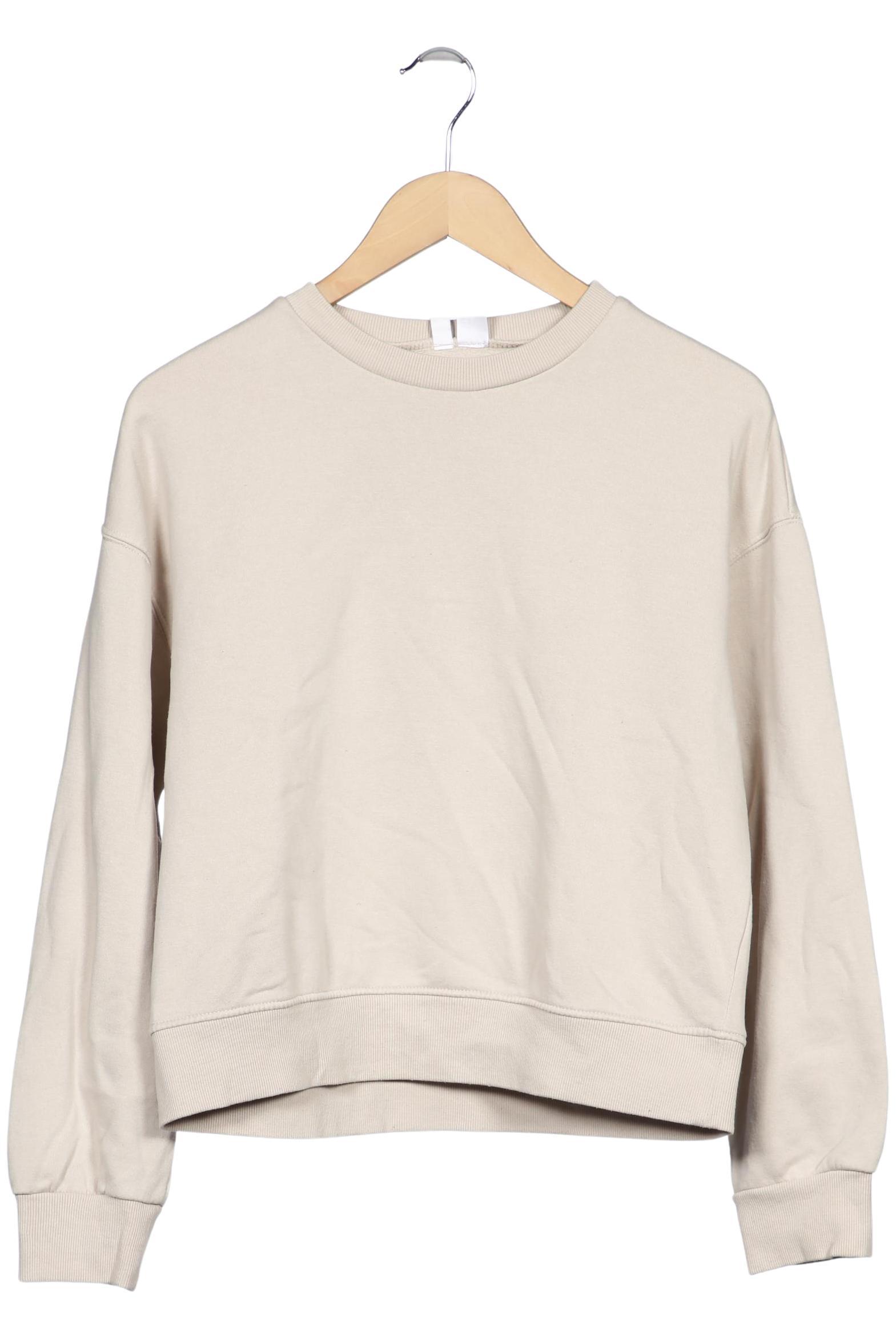 

H&M Damen Sweatshirt, beige, Gr. 36