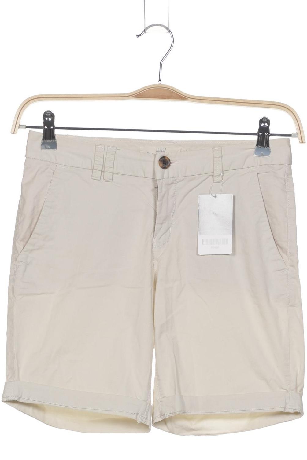 

H&M Damen Shorts, cremeweiß, Gr. 34