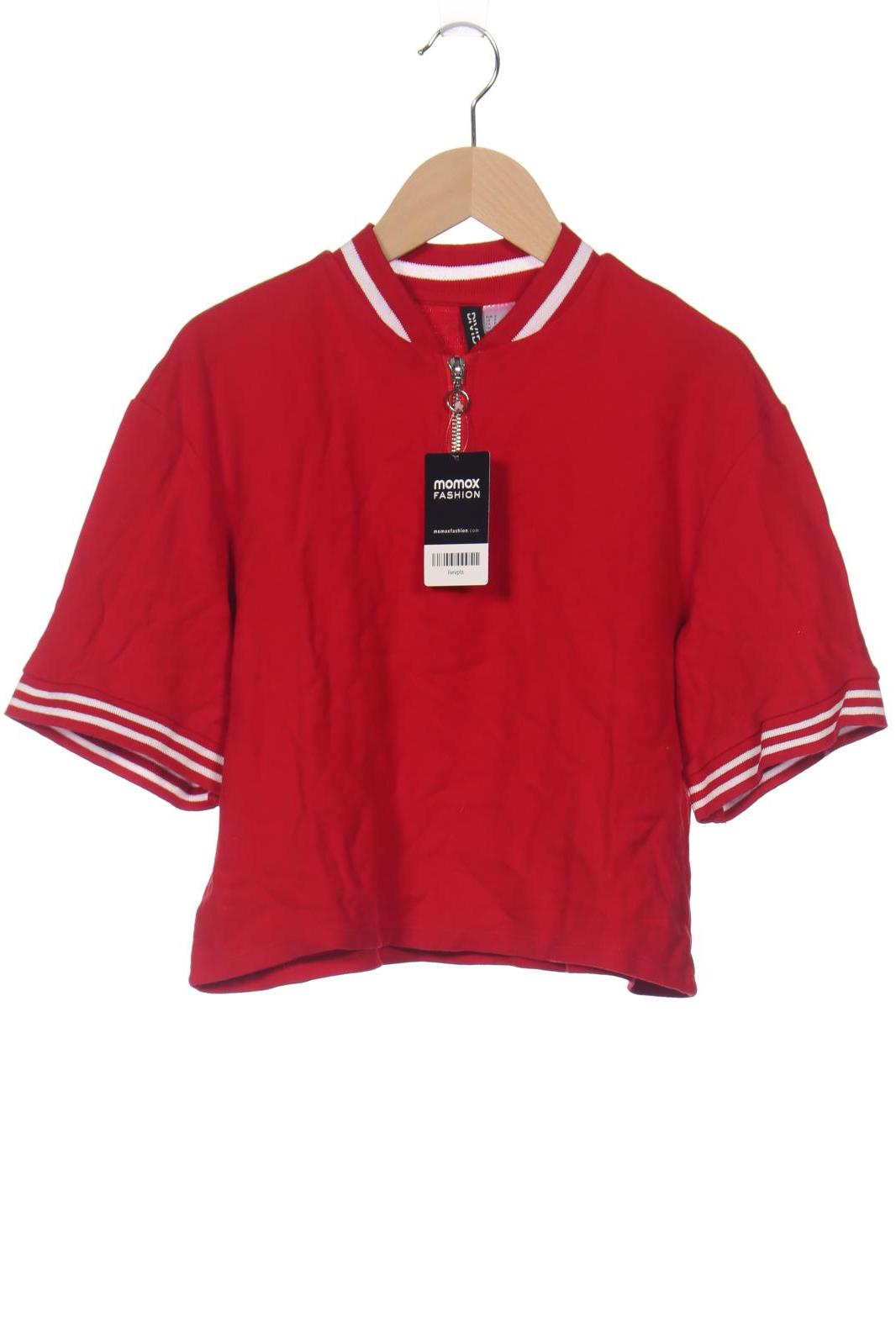 

H&M Damen T-Shirt, rot