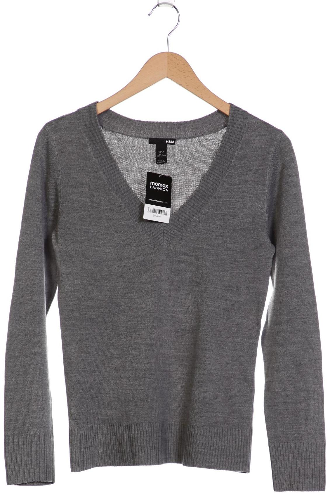

H&M Damen Pullover, grau, Gr. 36
