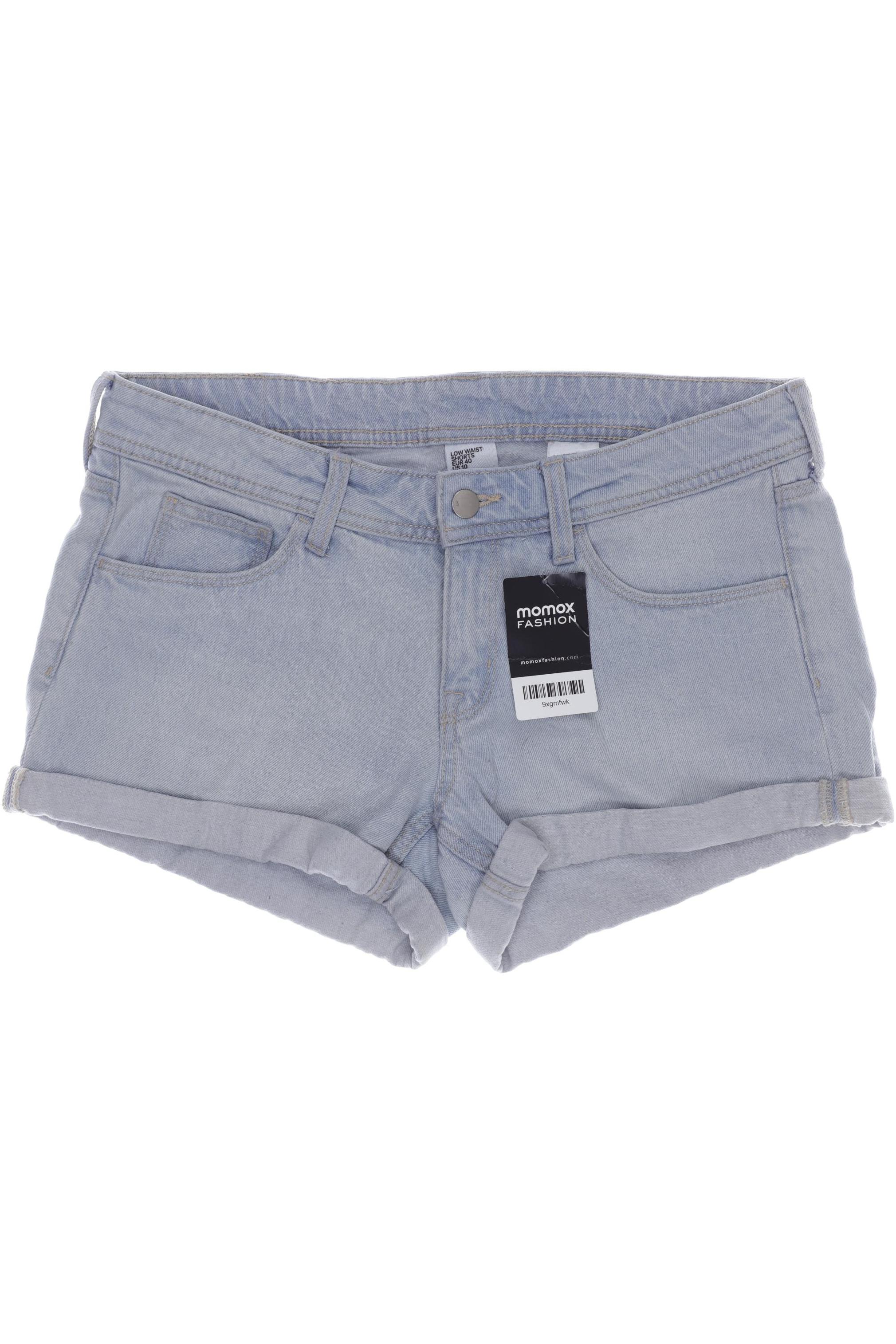 

H&M Damen Shorts, blau, Gr. 40