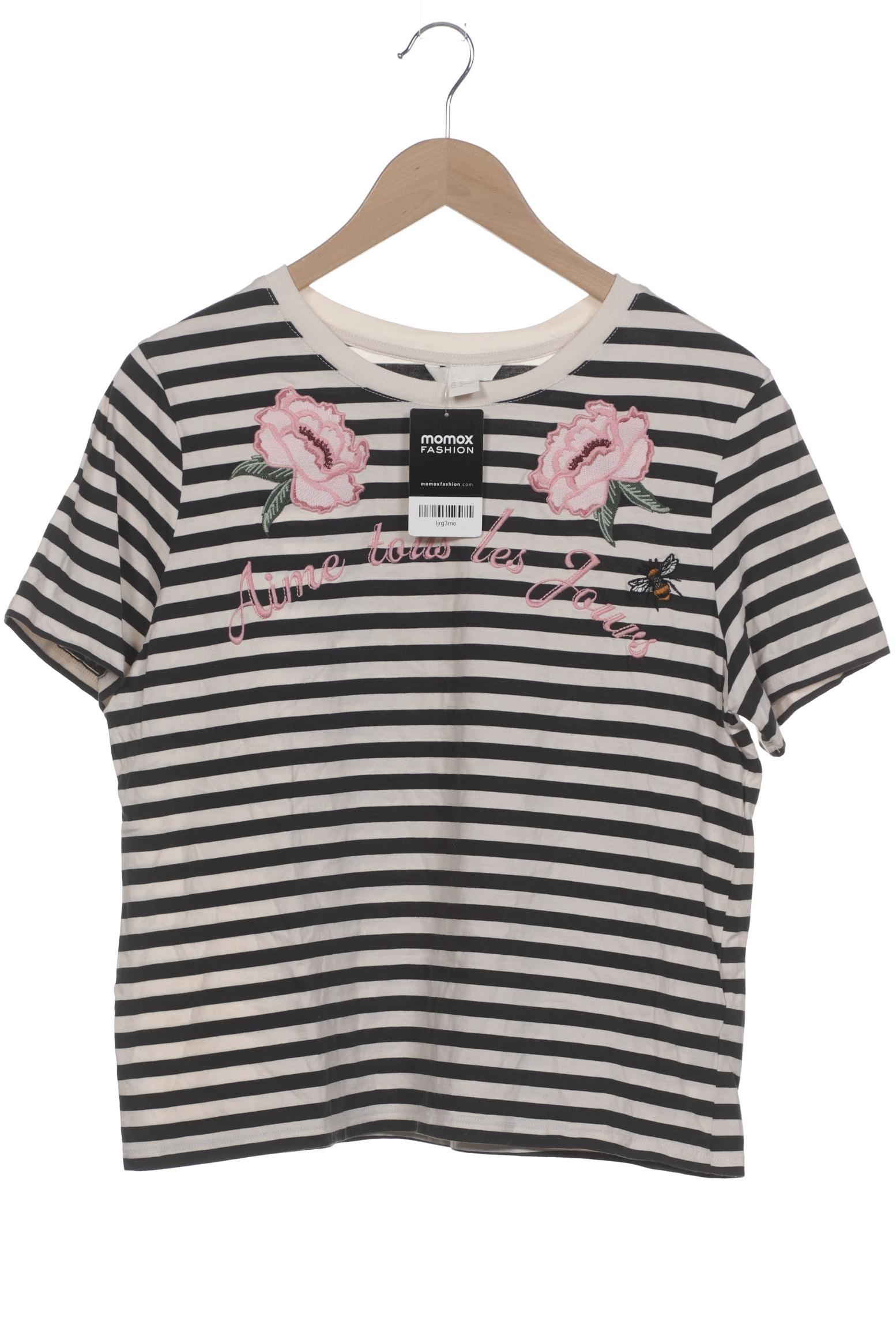 

H&M Damen T-Shirt, schwarz, Gr. 38