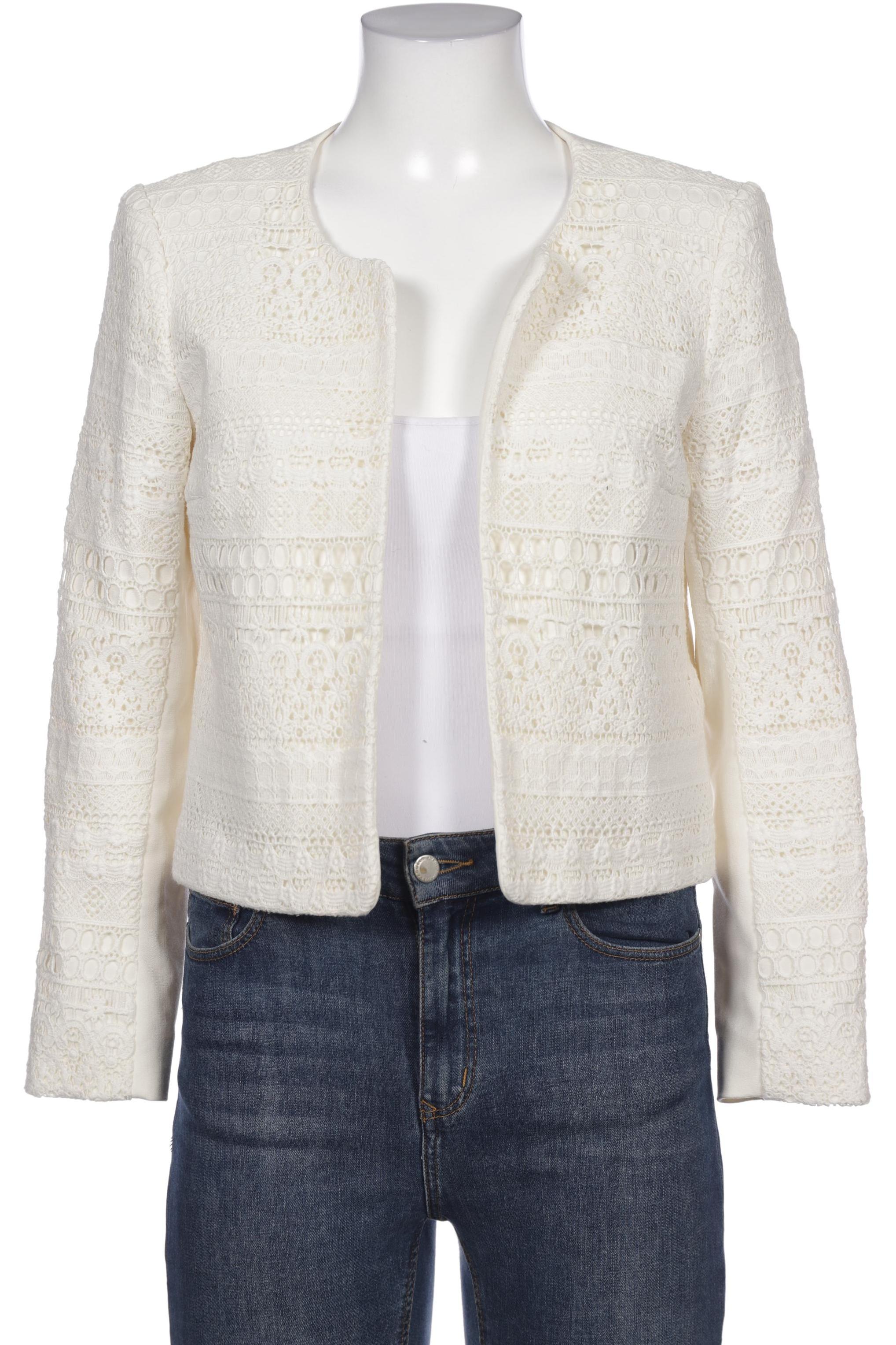 

H&M Damen Blazer, cremeweiß, Gr. 38