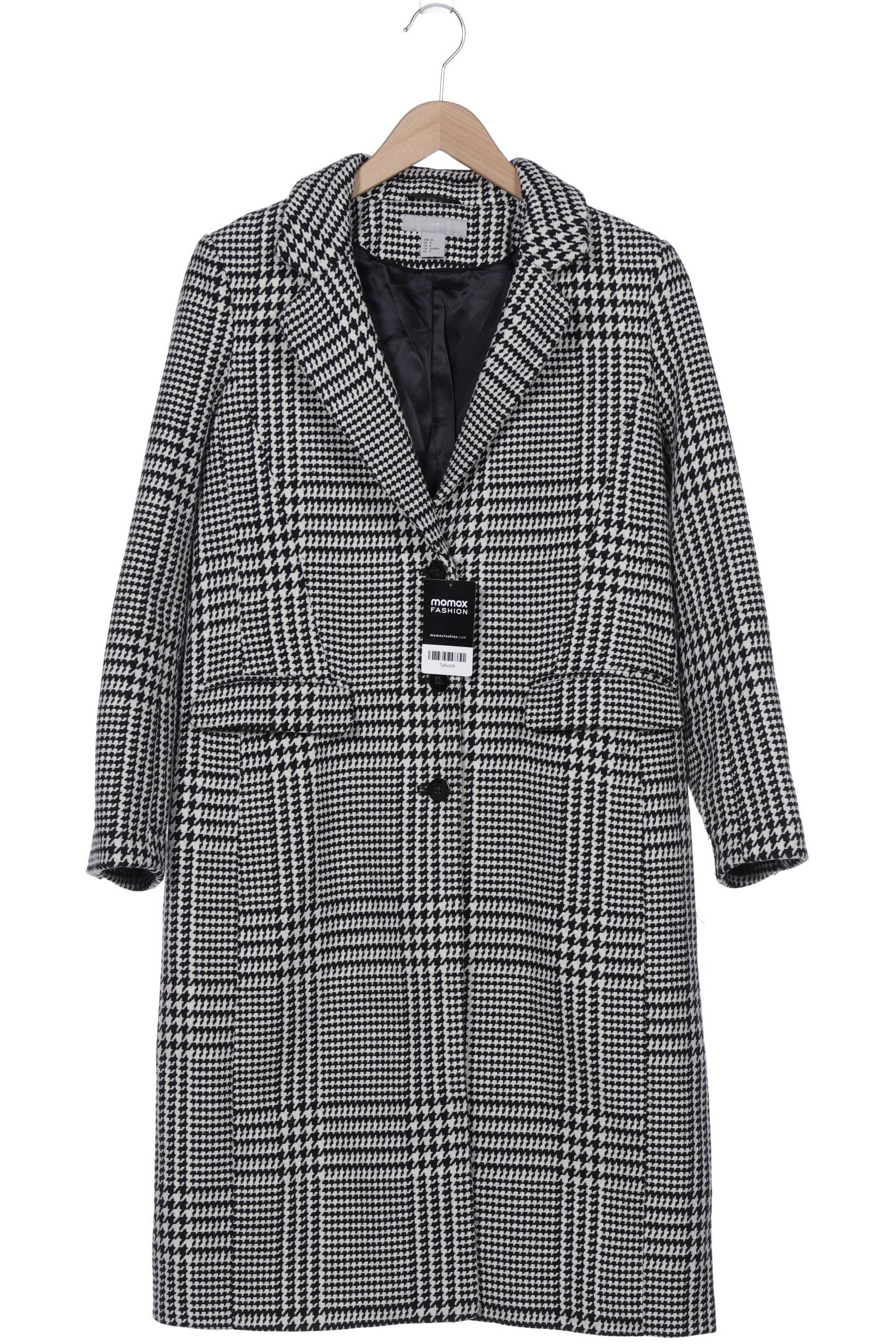 

H&M Damen Mantel, grau, Gr. 38