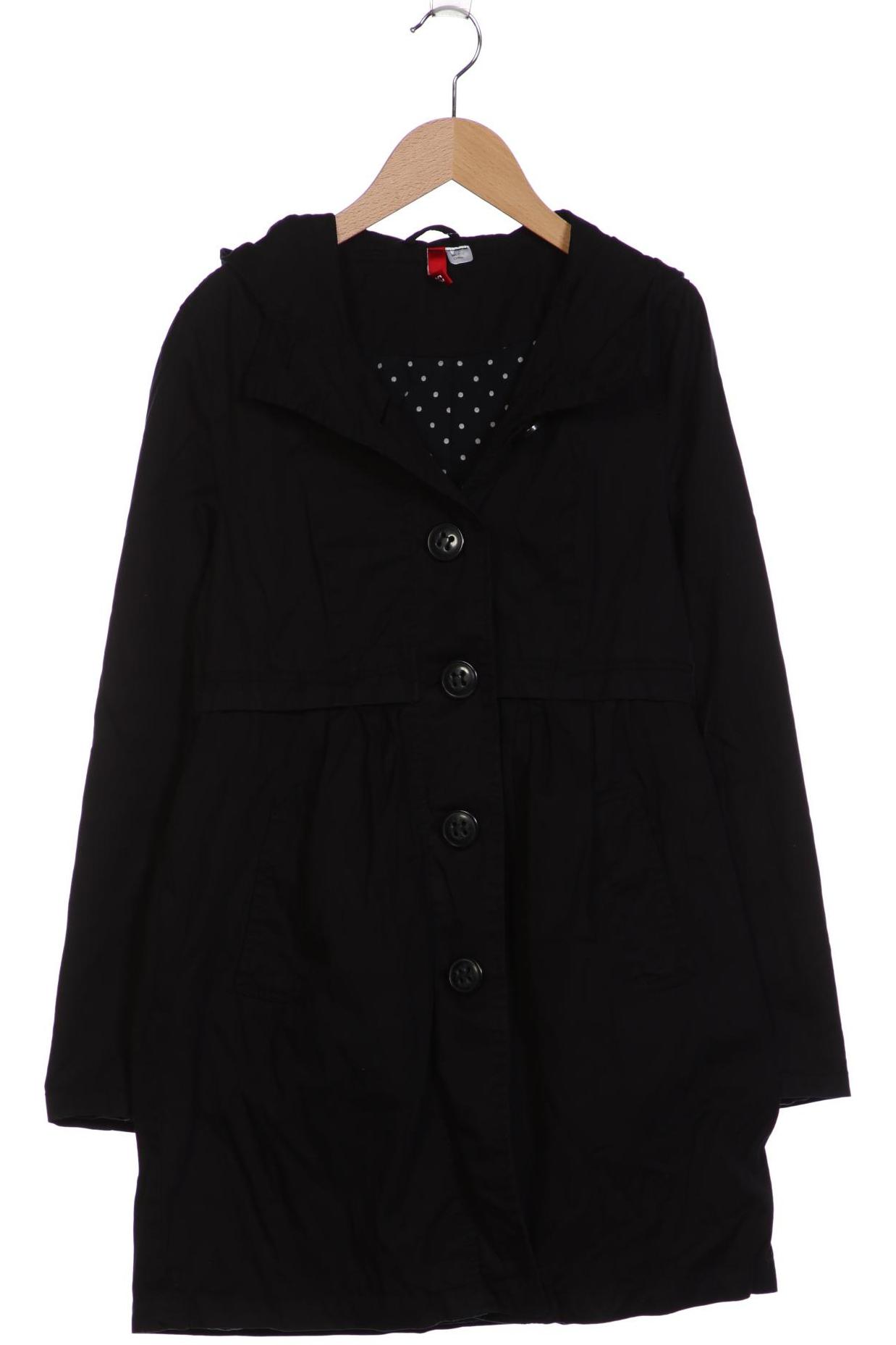 

H&M Damen Mantel, schwarz, Gr. 38