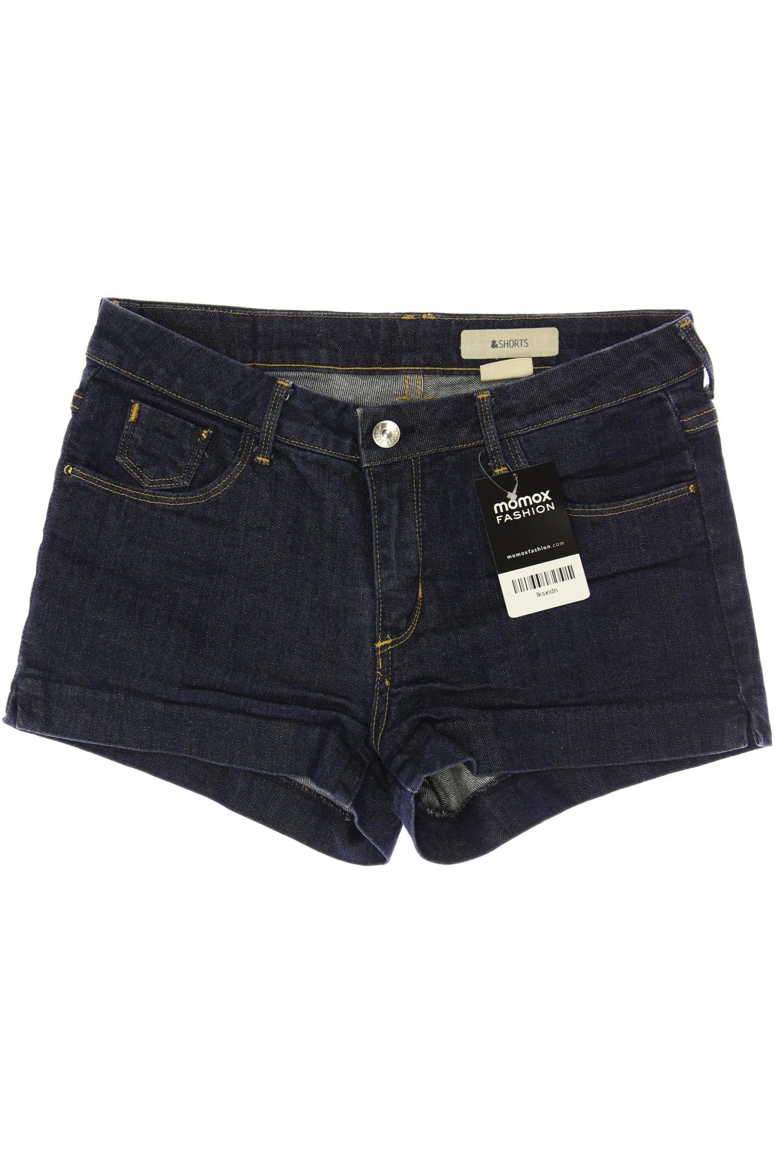 

H&M Damen Shorts, marineblau, Gr. 36