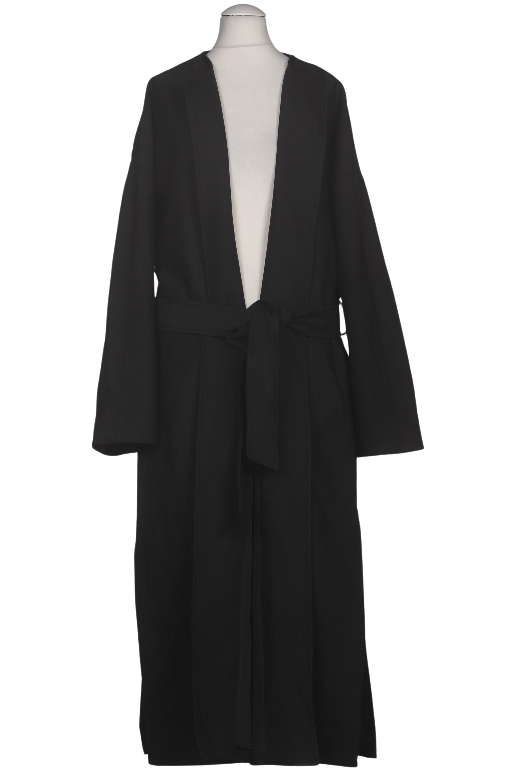 

H&M Damen Mantel, schwarz, Gr. 38