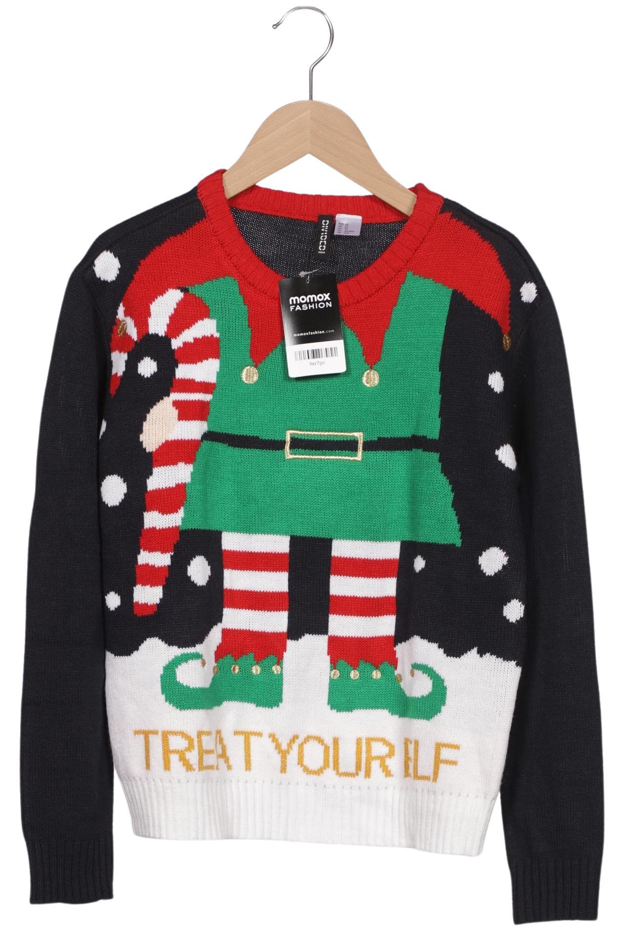 

H&M Damen Pullover, mehrfarbig, Gr. 34