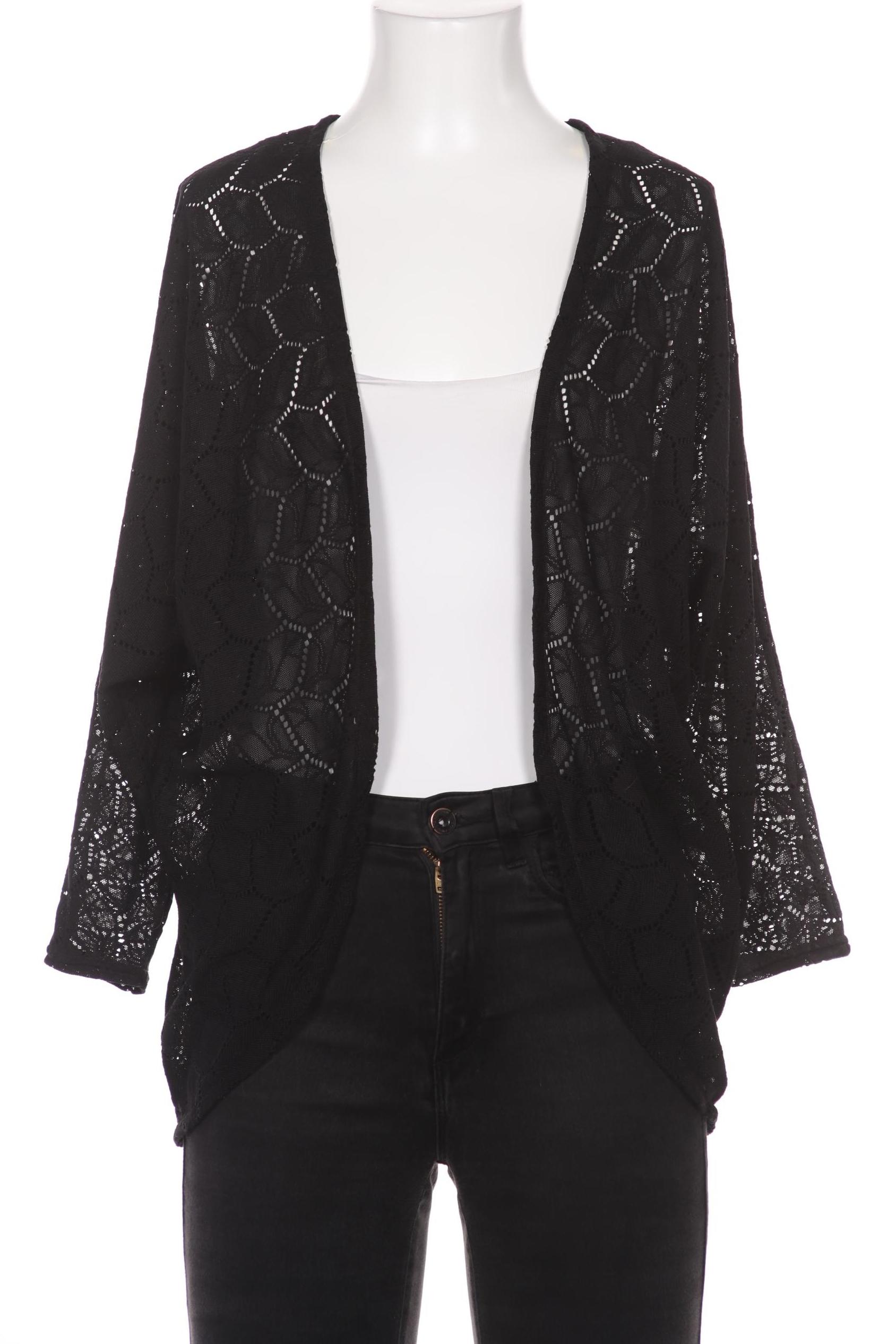 

H&M Damen Strickjacke, schwarz, Gr. 34
