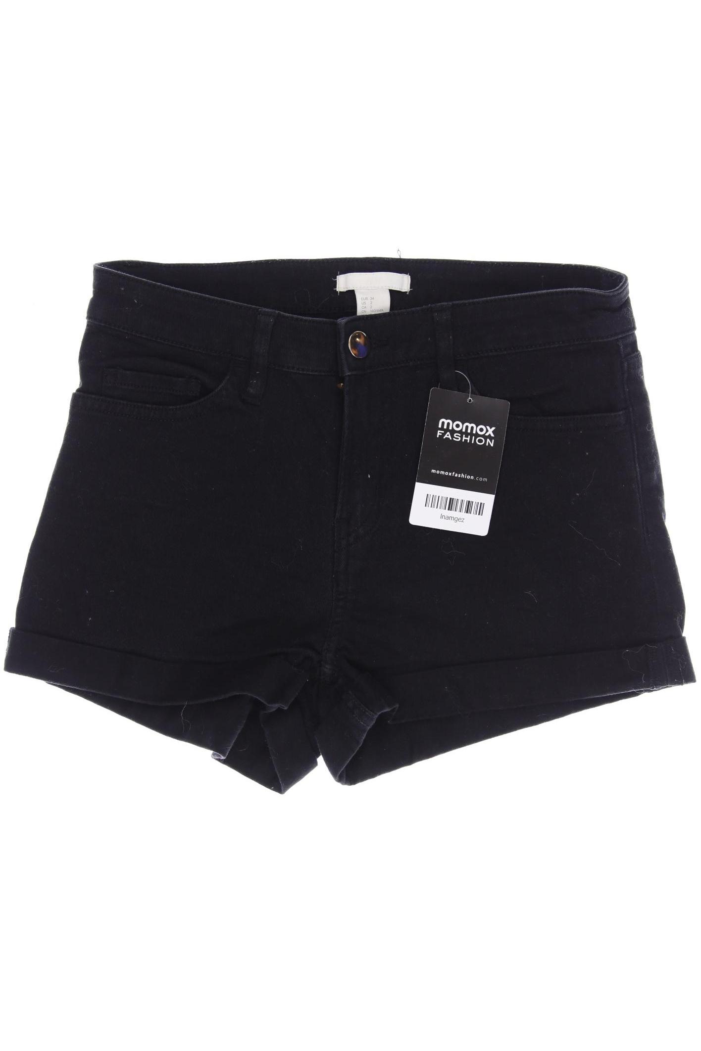 

H&M Damen Shorts, schwarz