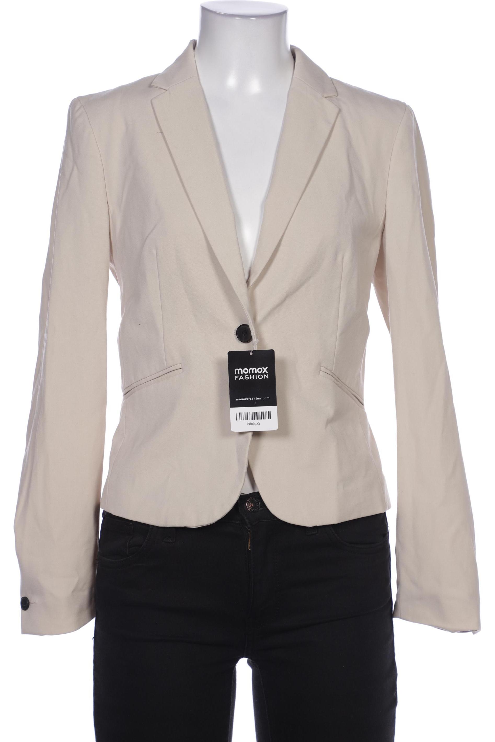 

H&M Damen Blazer, cremeweiß, Gr. 36