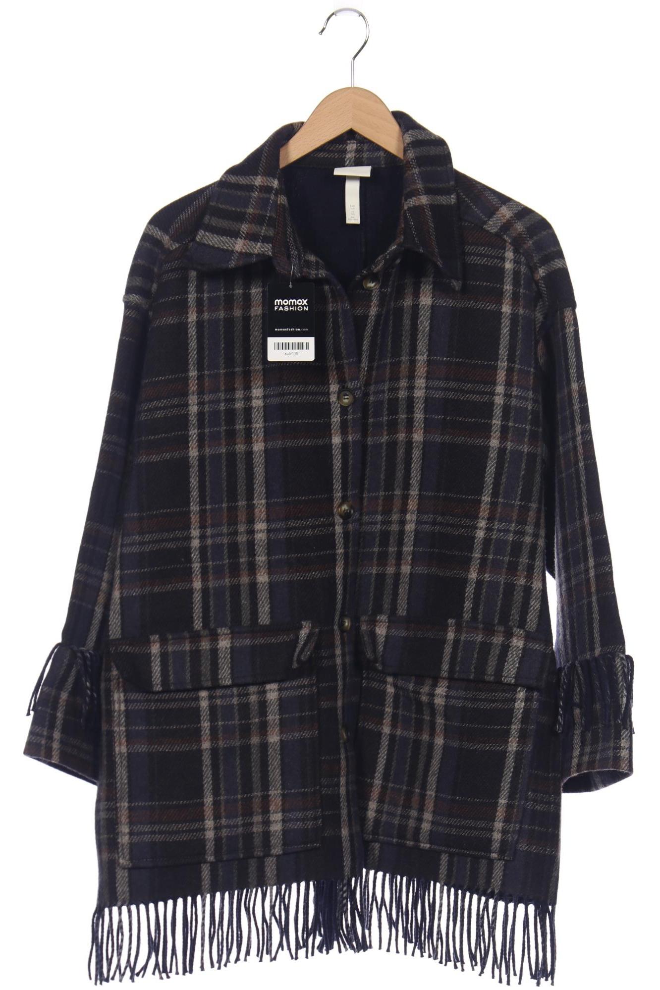 

H&M Damen Mantel, marineblau, Gr. 38