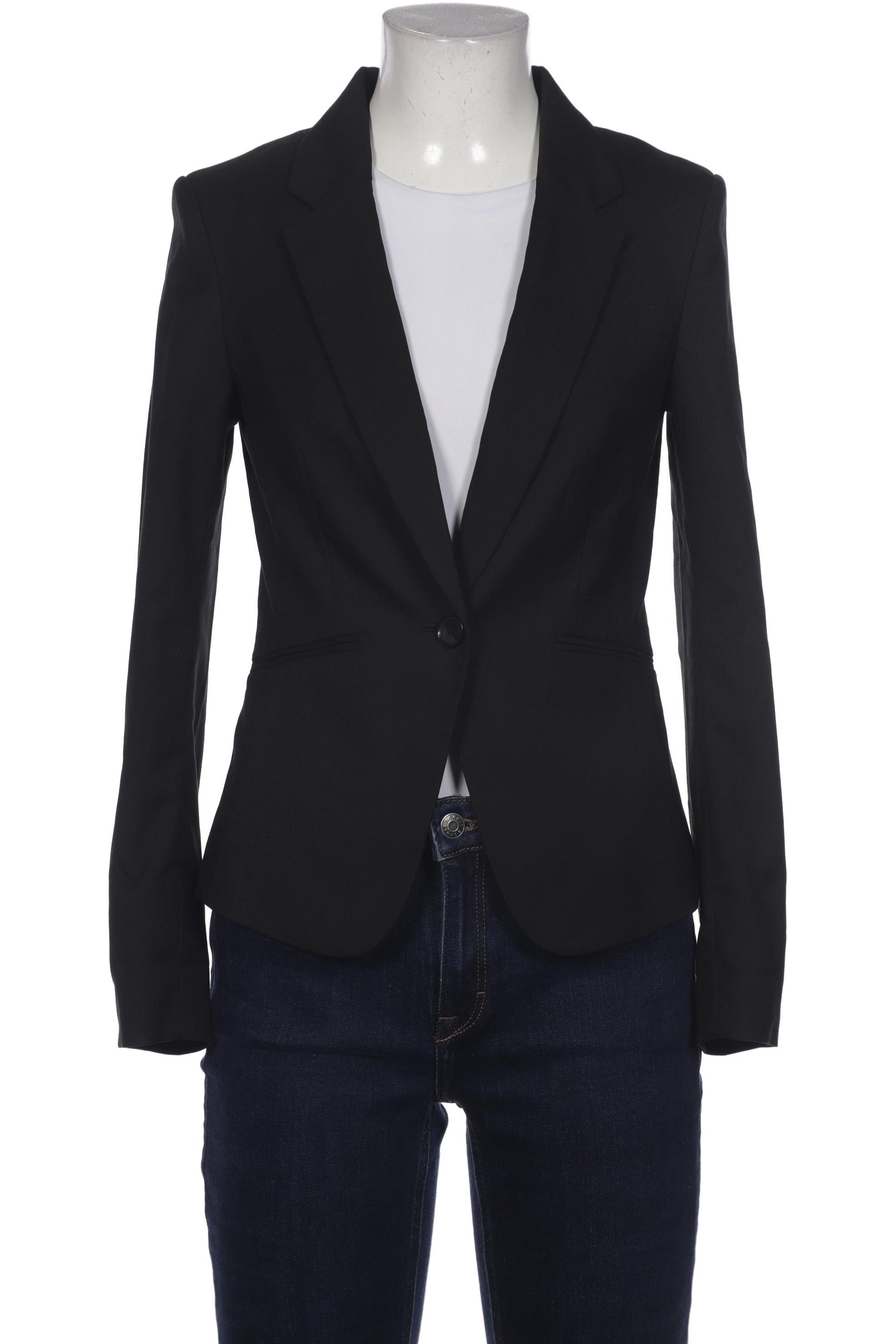 

H&M Damen Blazer, schwarz, Gr. 36