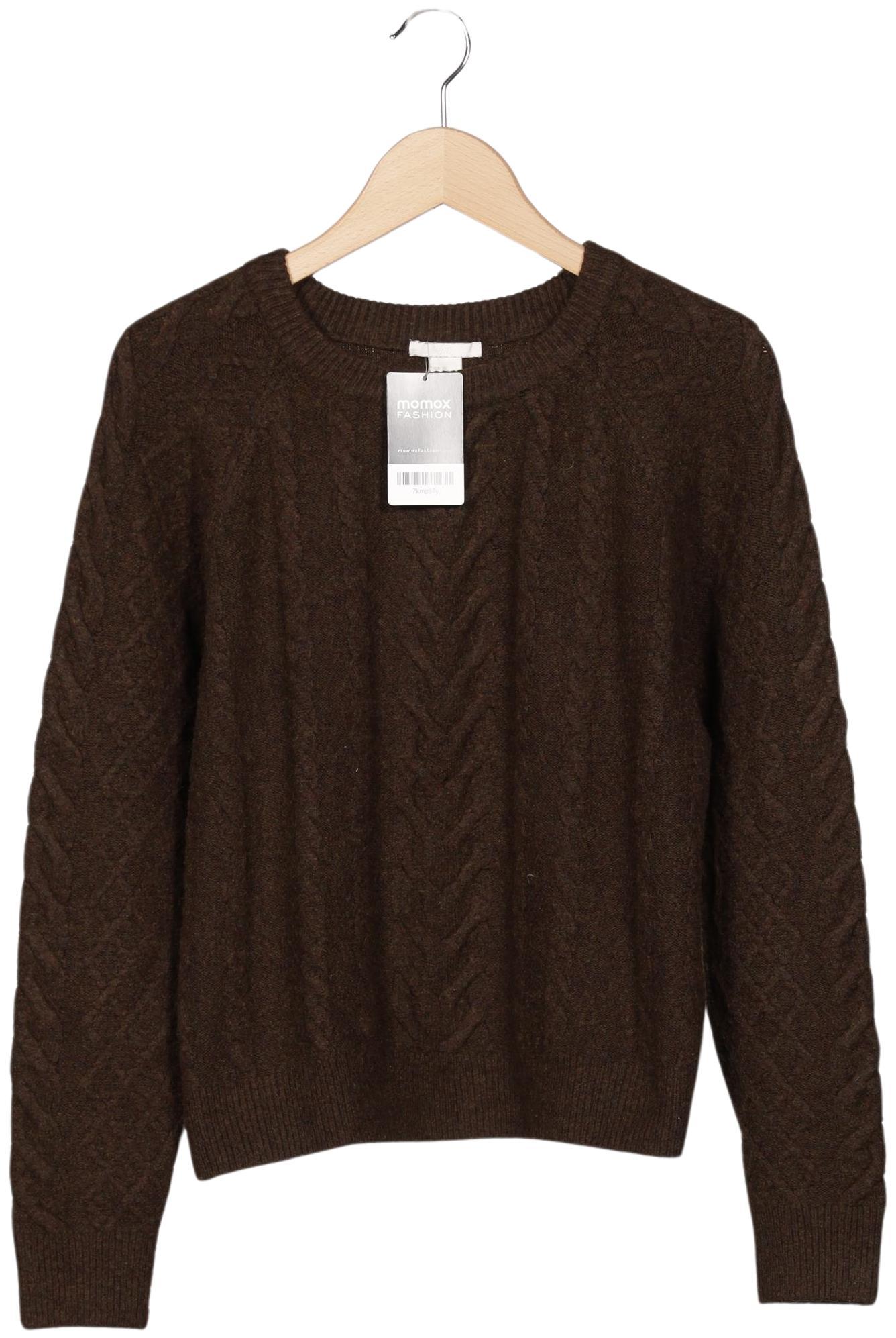 

H&M Damen Pullover, braun, Gr. 34