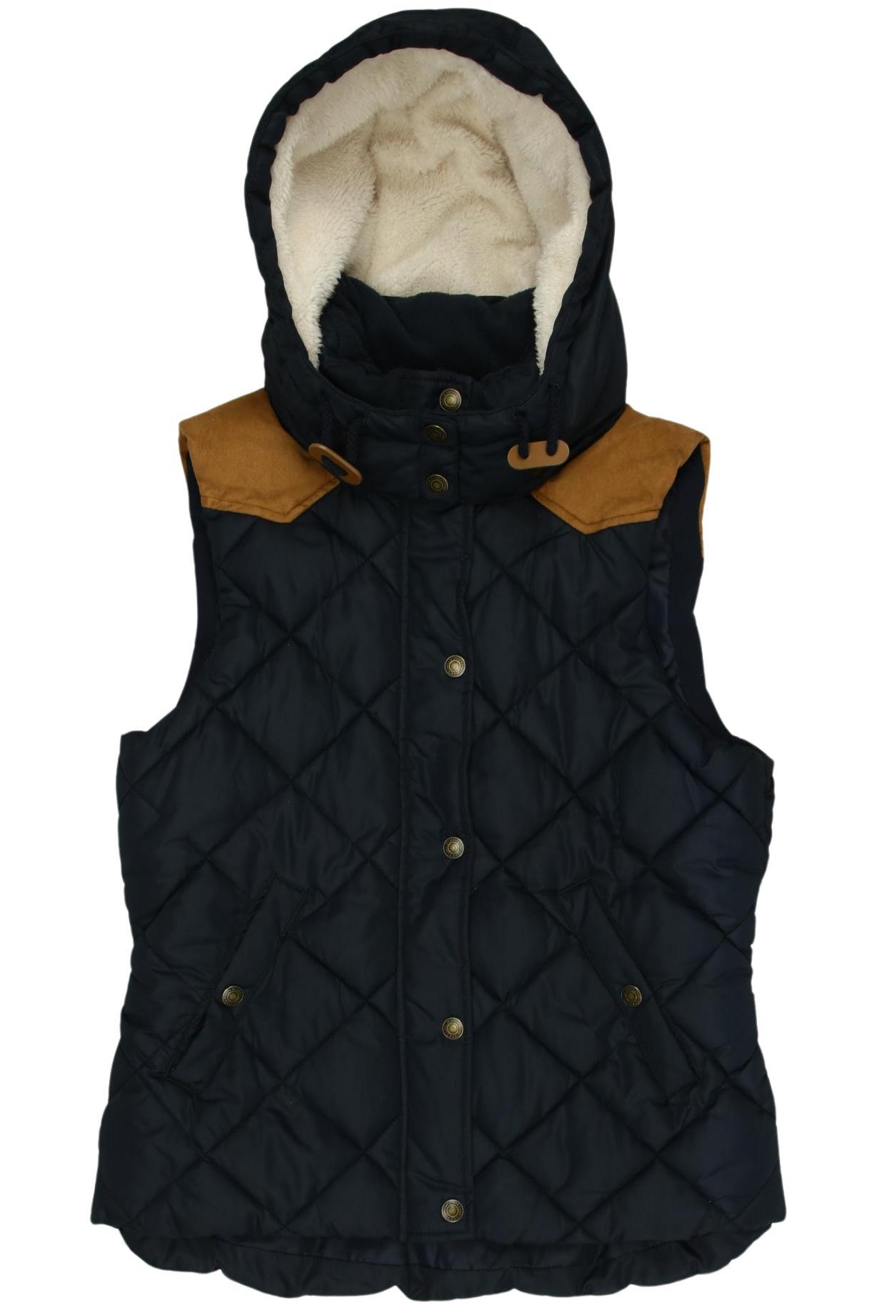 

H&M Damen Weste, marineblau, Gr. 38