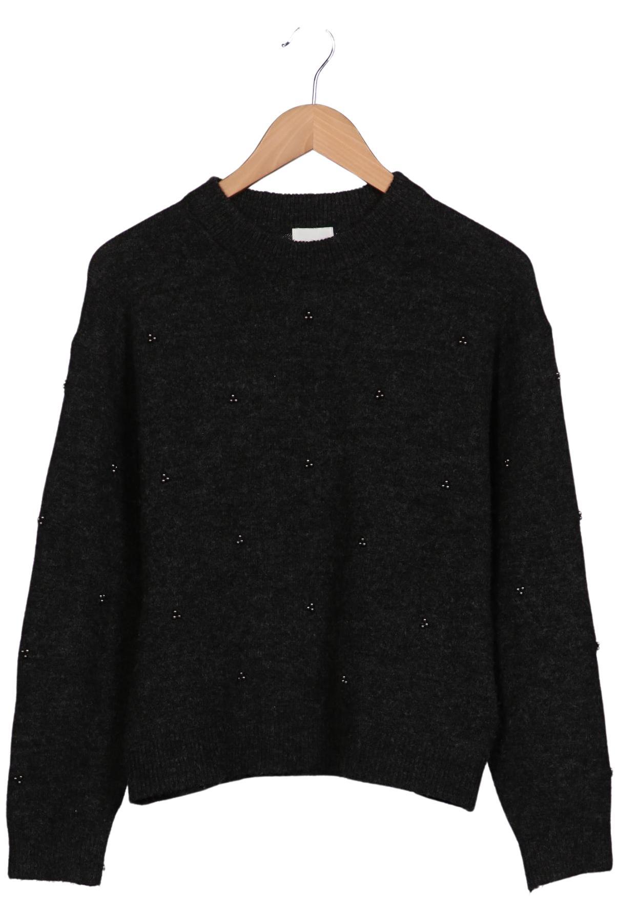 

H&M Damen Pullover, schwarz, Gr. 34