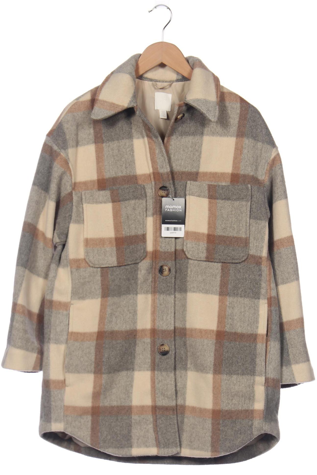 

H&M Damen Mantel, grau