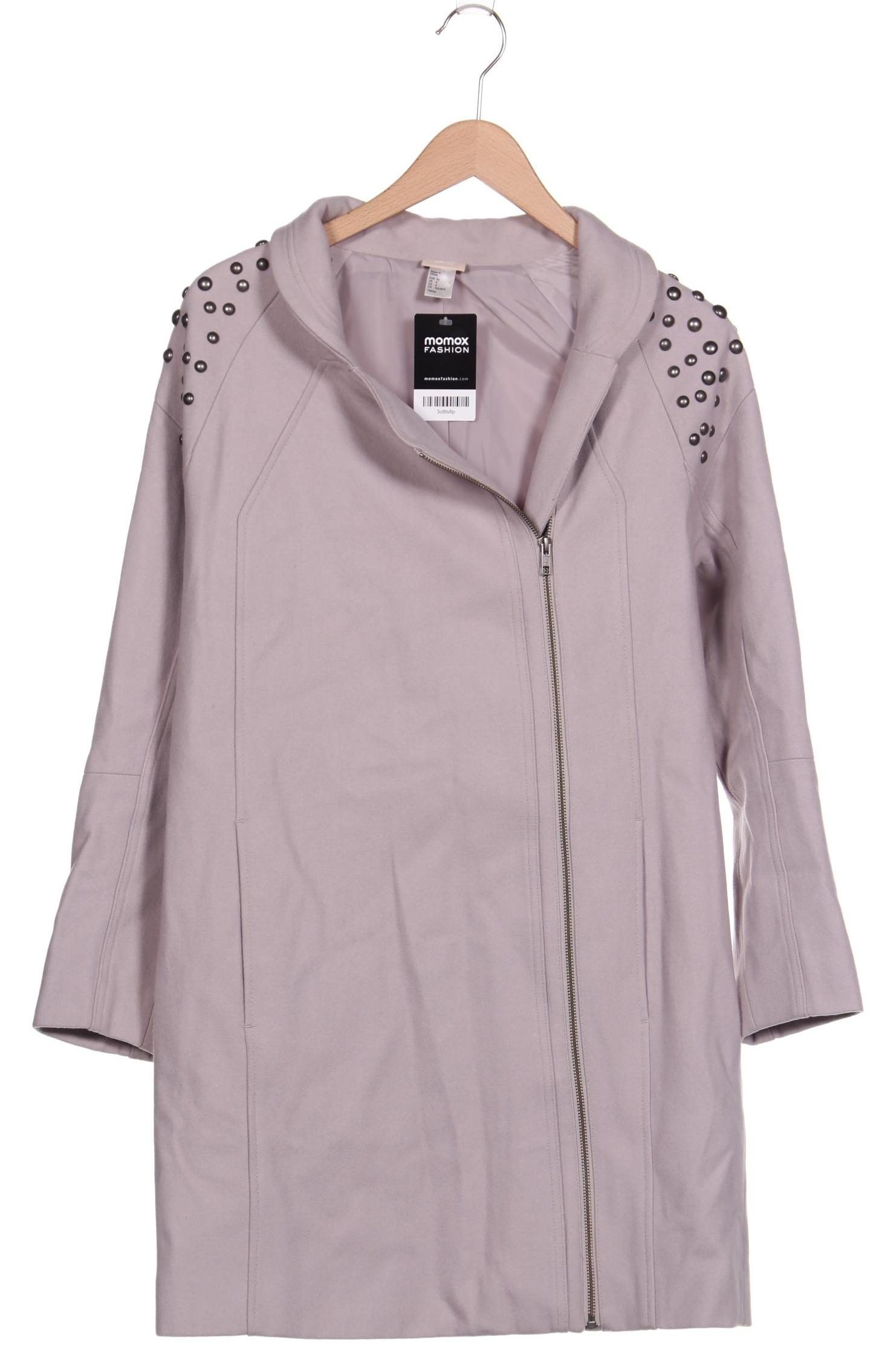 

H&M Damen Mantel, grau, Gr. 36