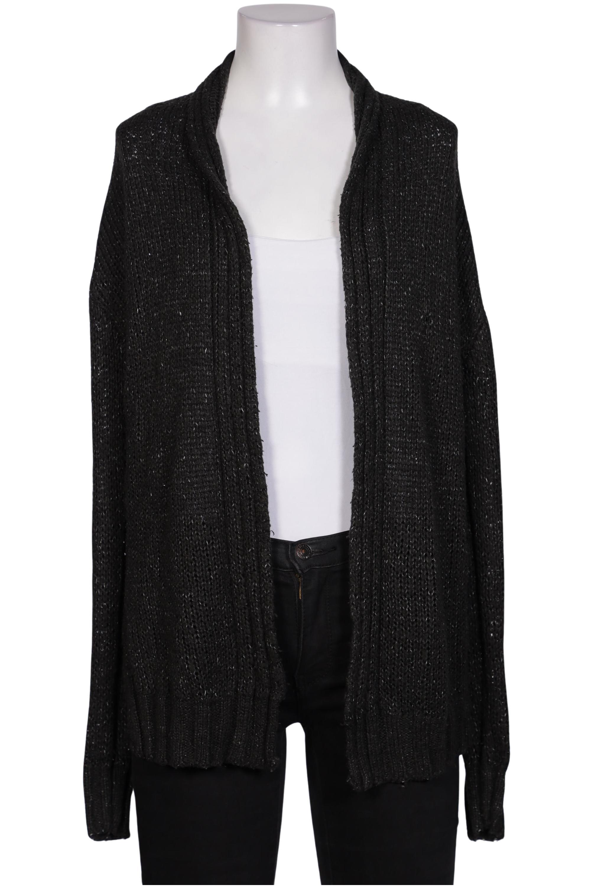 

H&M Damen Strickjacke, schwarz, Gr. 34