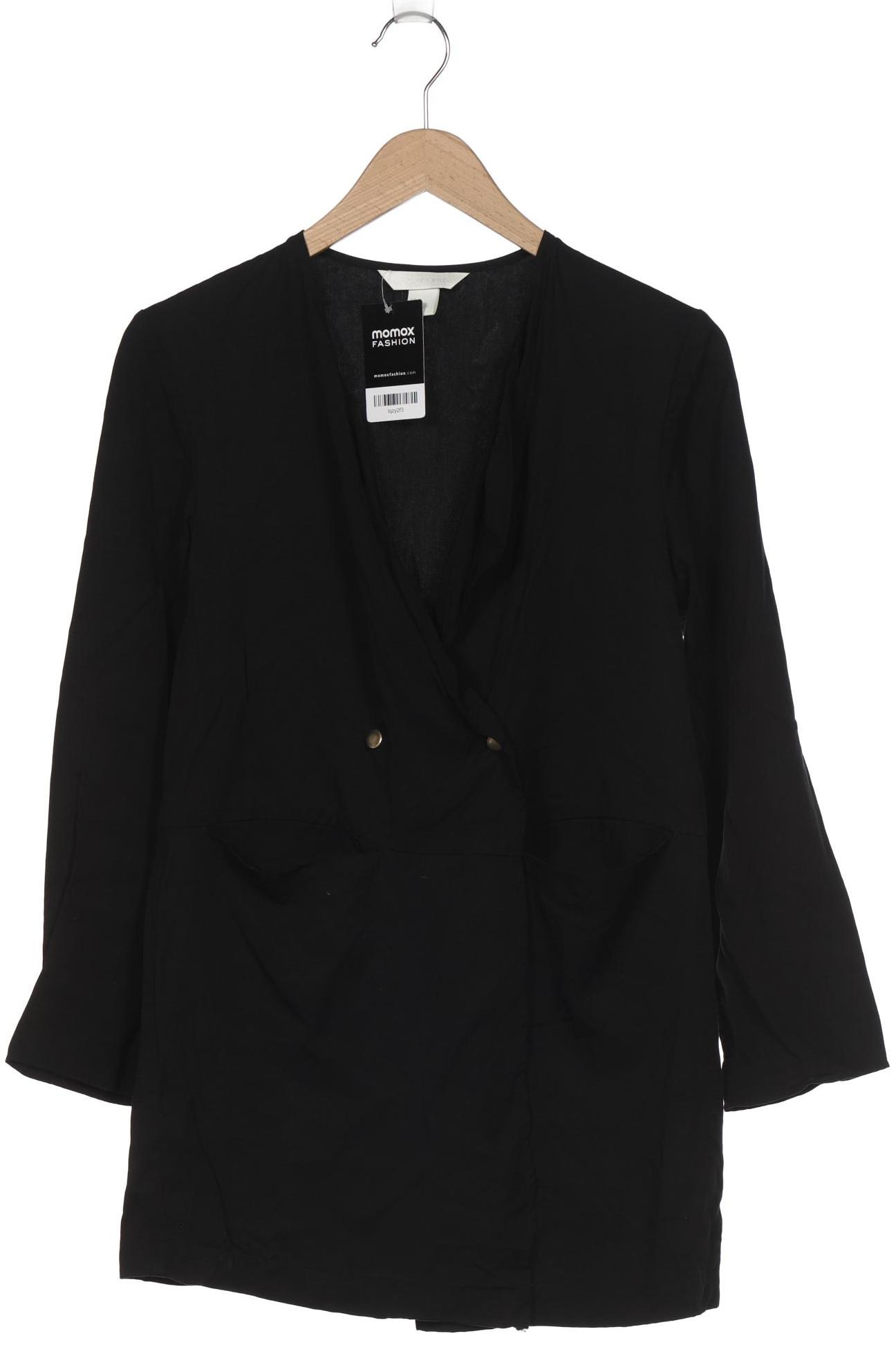 

H&M Damen Mantel, schwarz