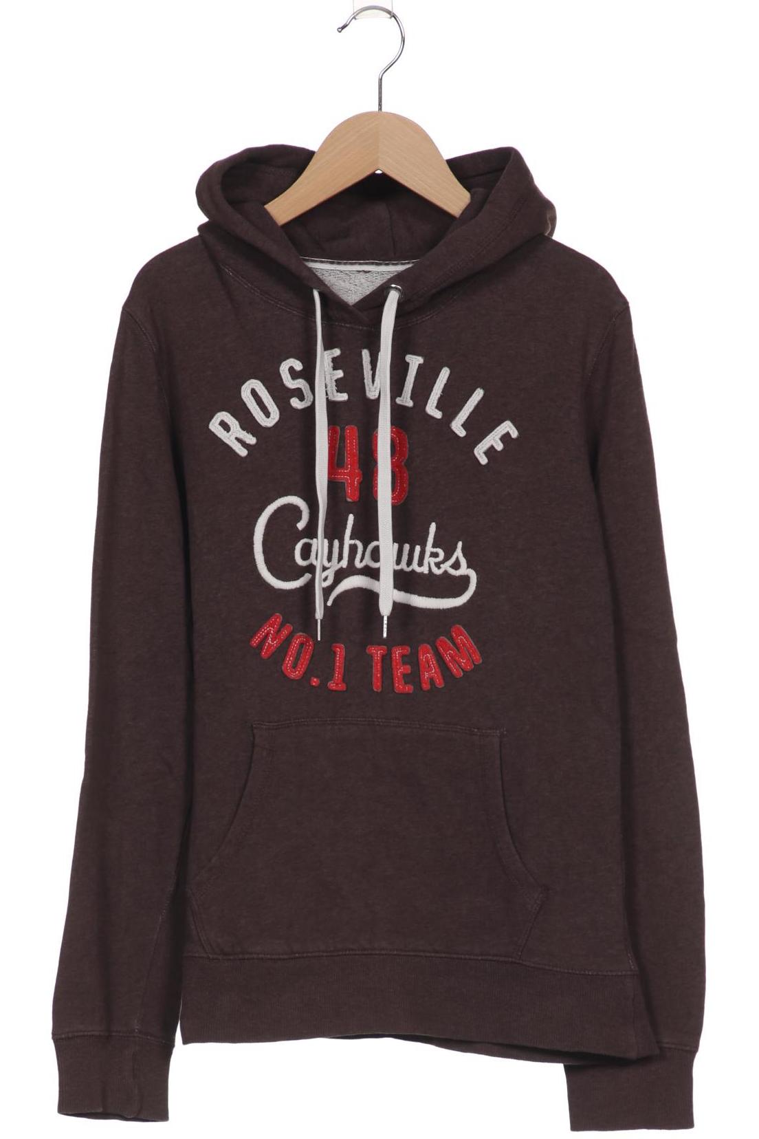 

H&M Damen Kapuzenpullover, braun, Gr. 38