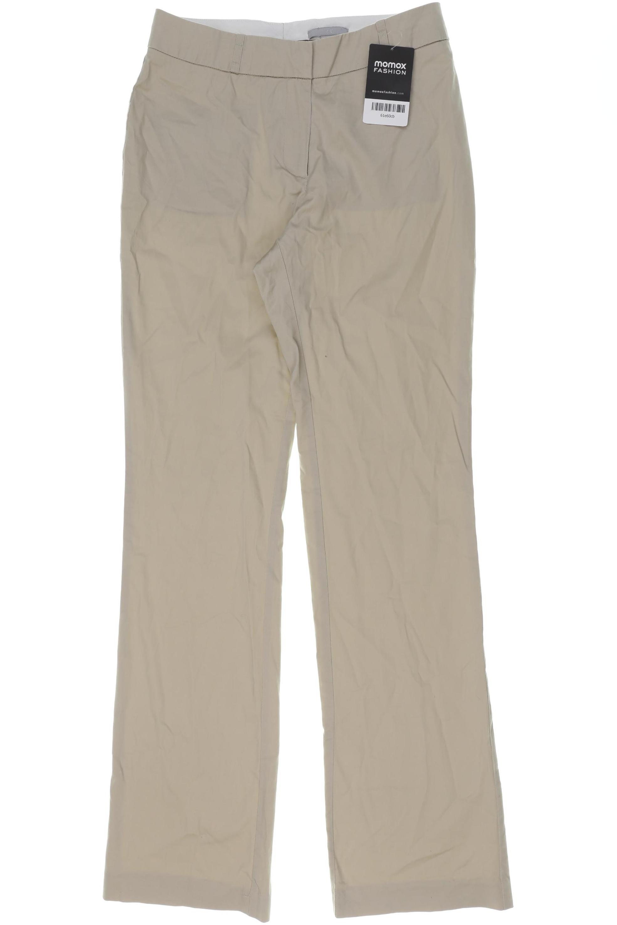 

H&M Damen Stoffhose, beige, Gr. 34