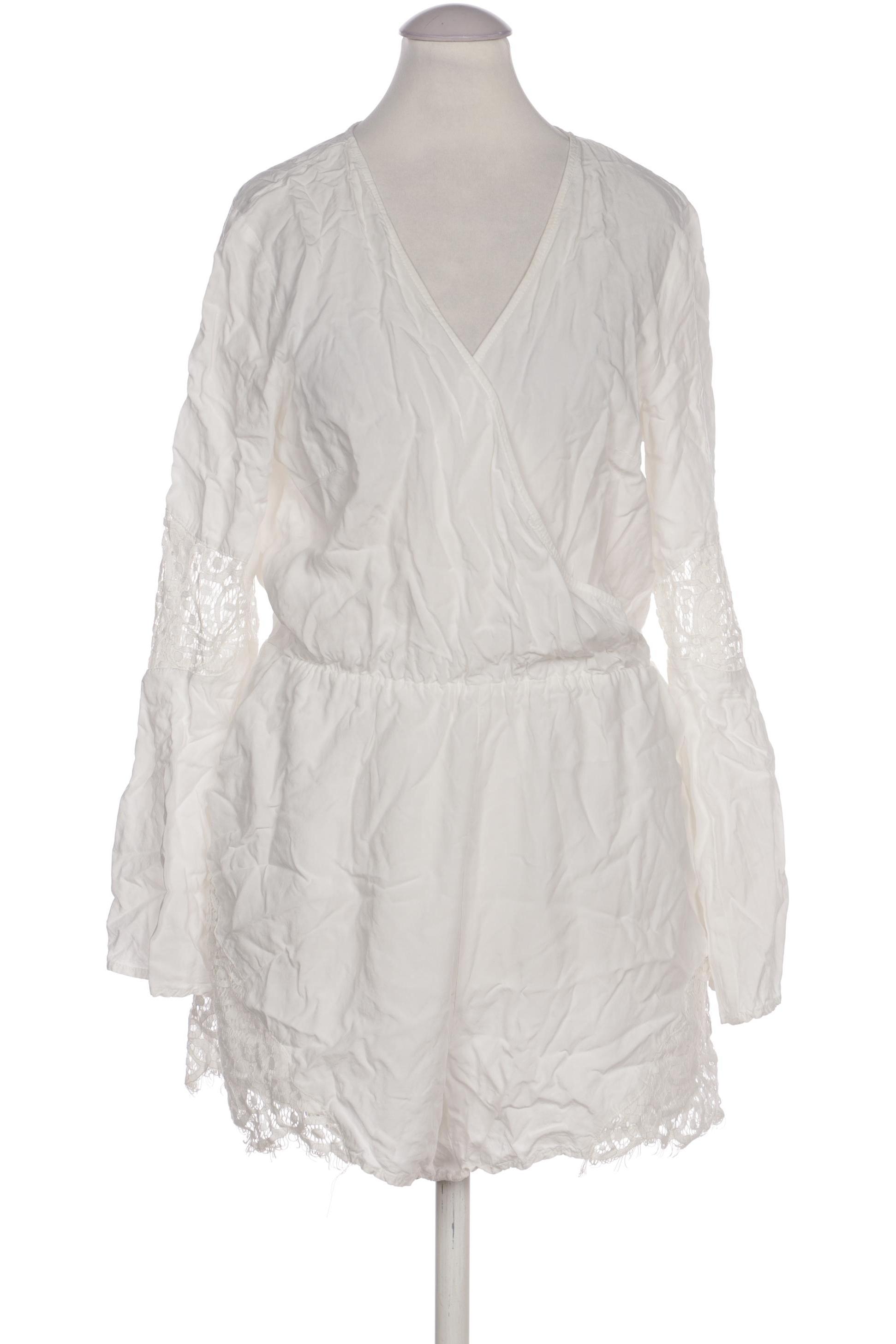 

H&M Damen Jumpsuit/Overall, weiß, Gr. 40