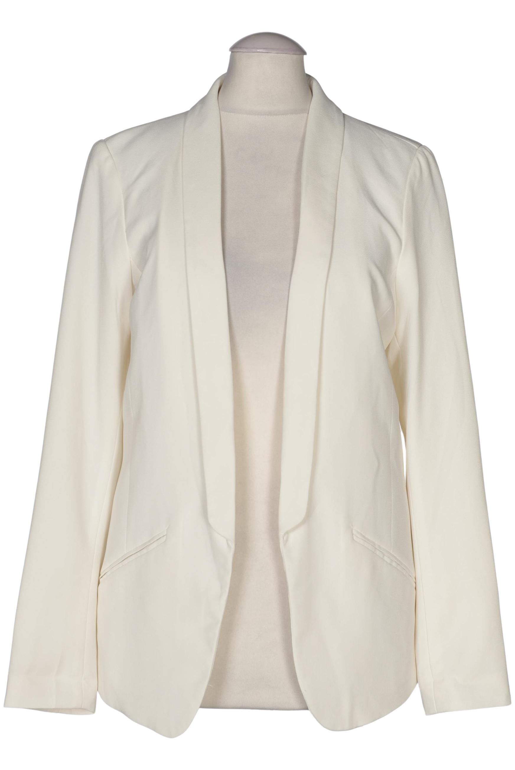 

H&M Damen Blazer, cremeweiß, Gr. 36