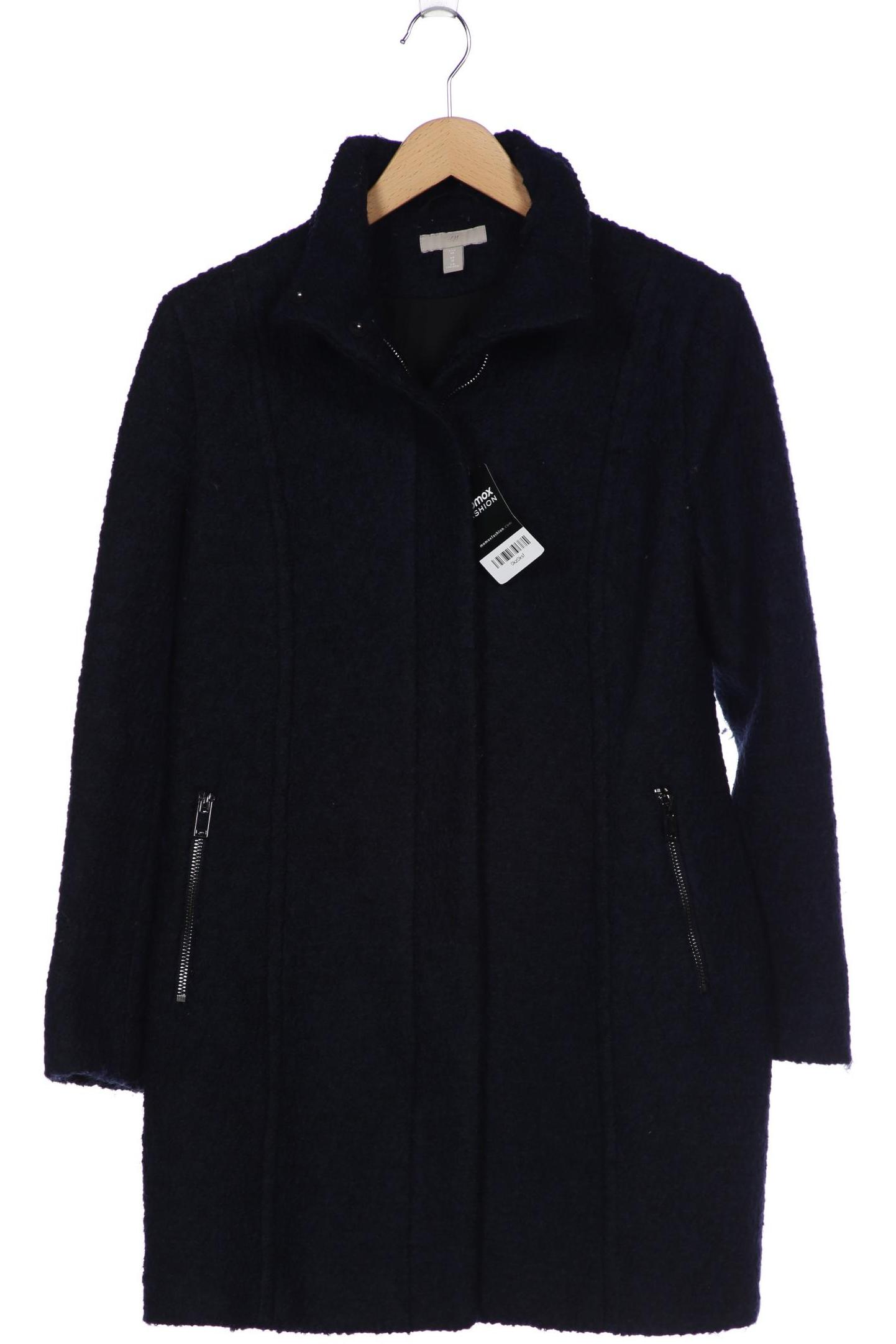 

H&M Damen Mantel, marineblau, Gr. 40