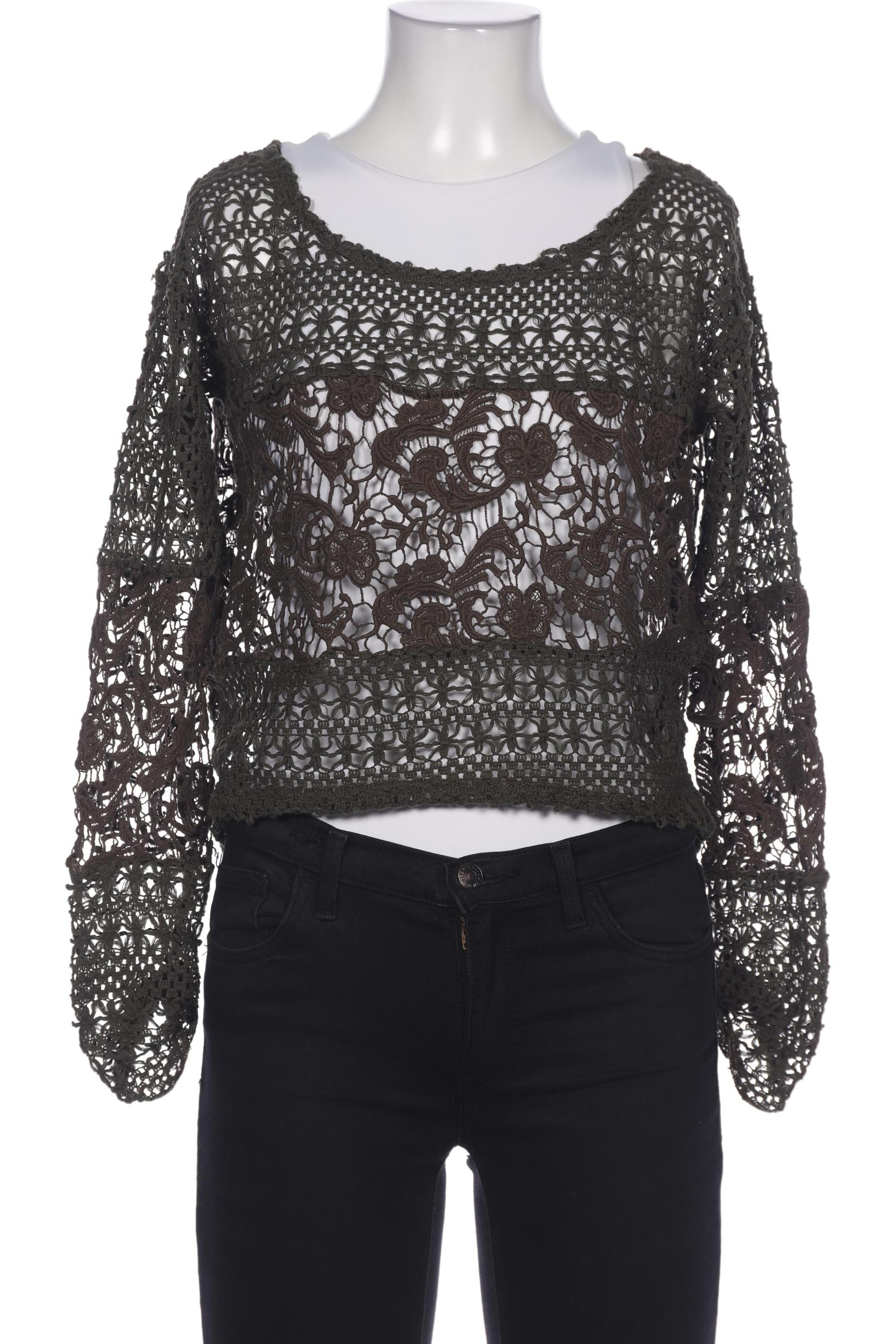

H&M Damen Pullover, grün, Gr. 34