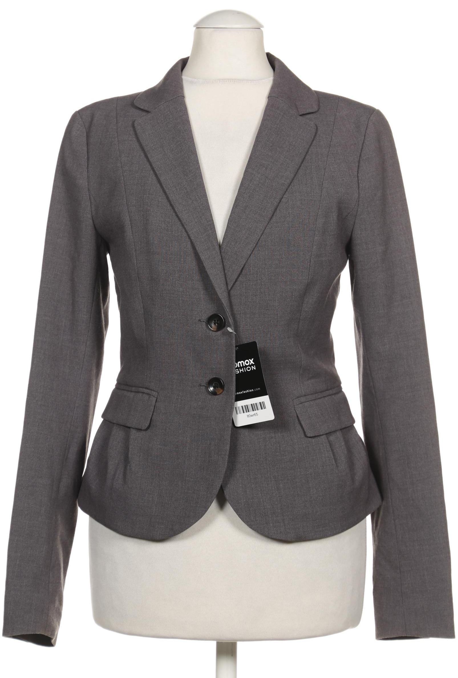 

H&M Damen Blazer, grau, Gr. 34