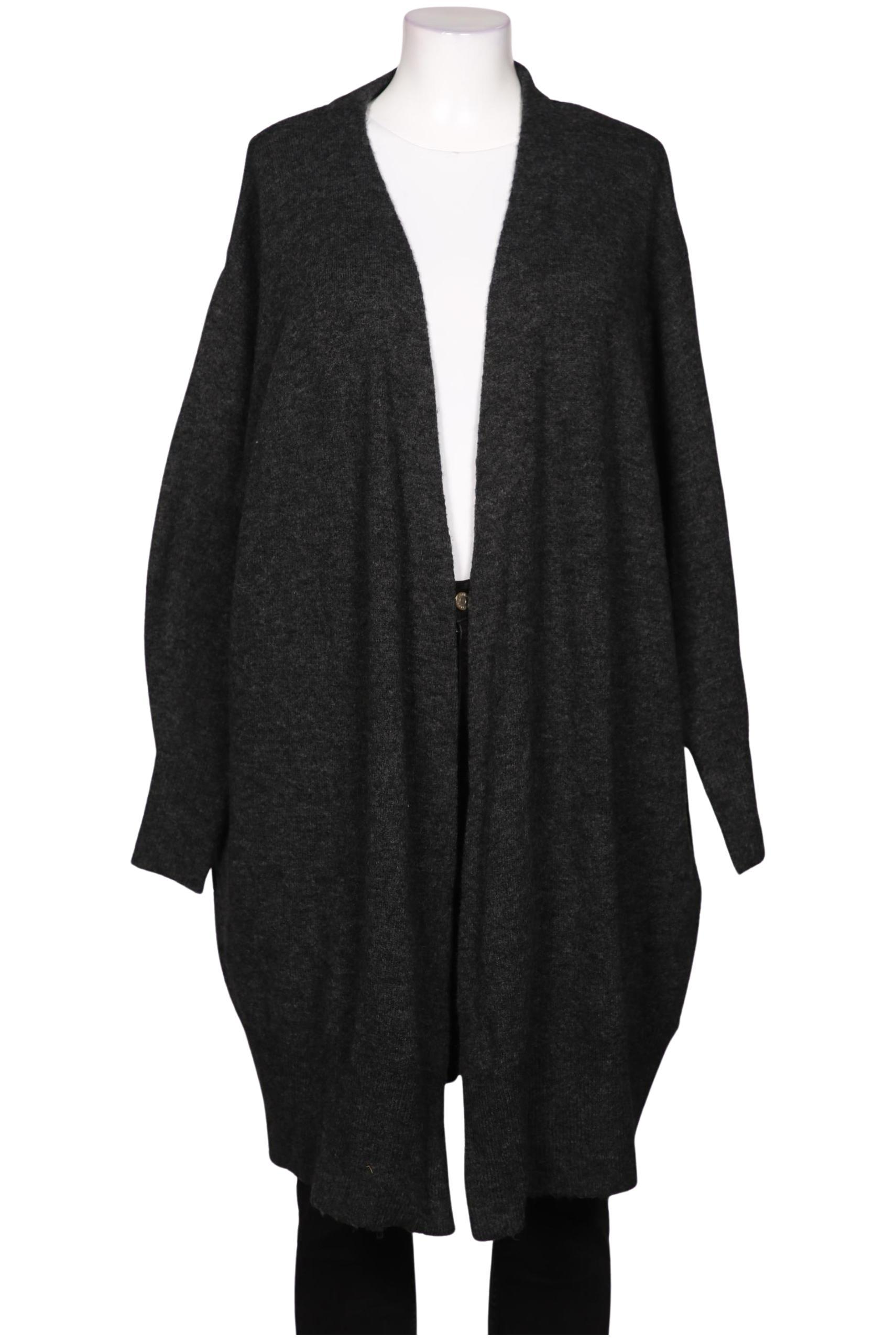 

H&M Damen Strickjacke, grau, Gr. 46