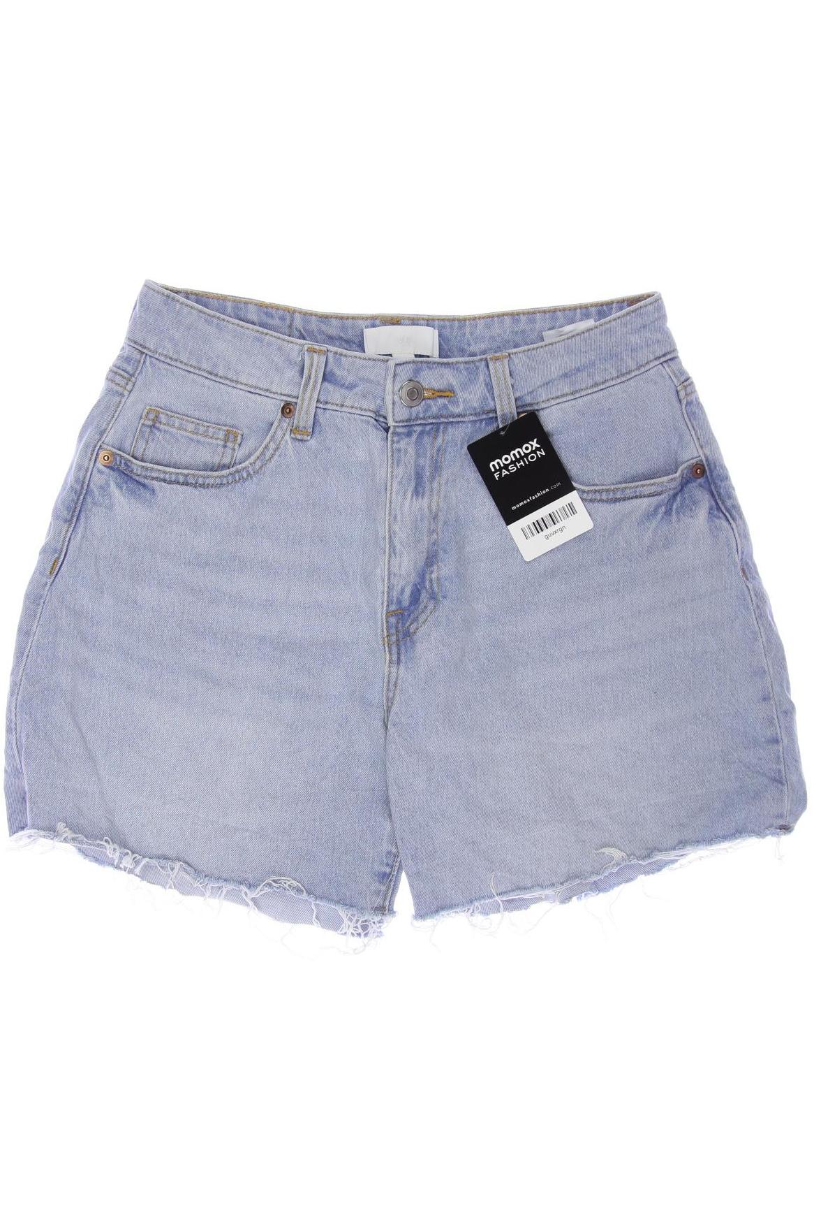 

H&M Damen Shorts, hellblau, Gr. 38