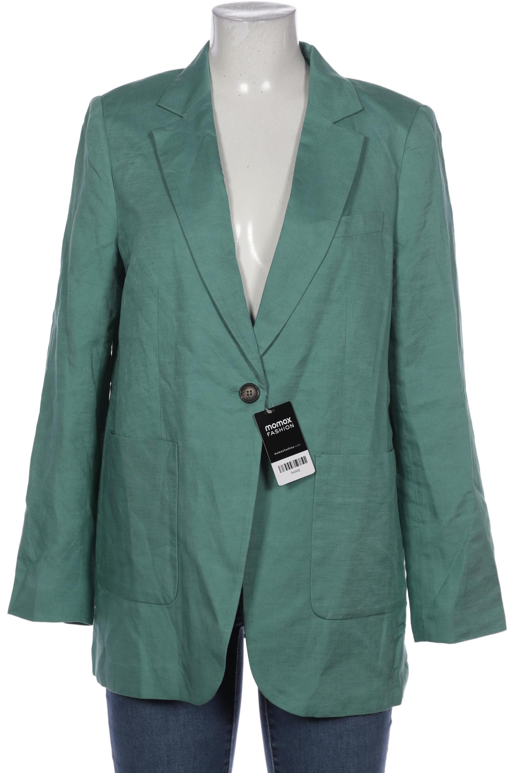 

H&M Damen Blazer, grün, Gr. 38