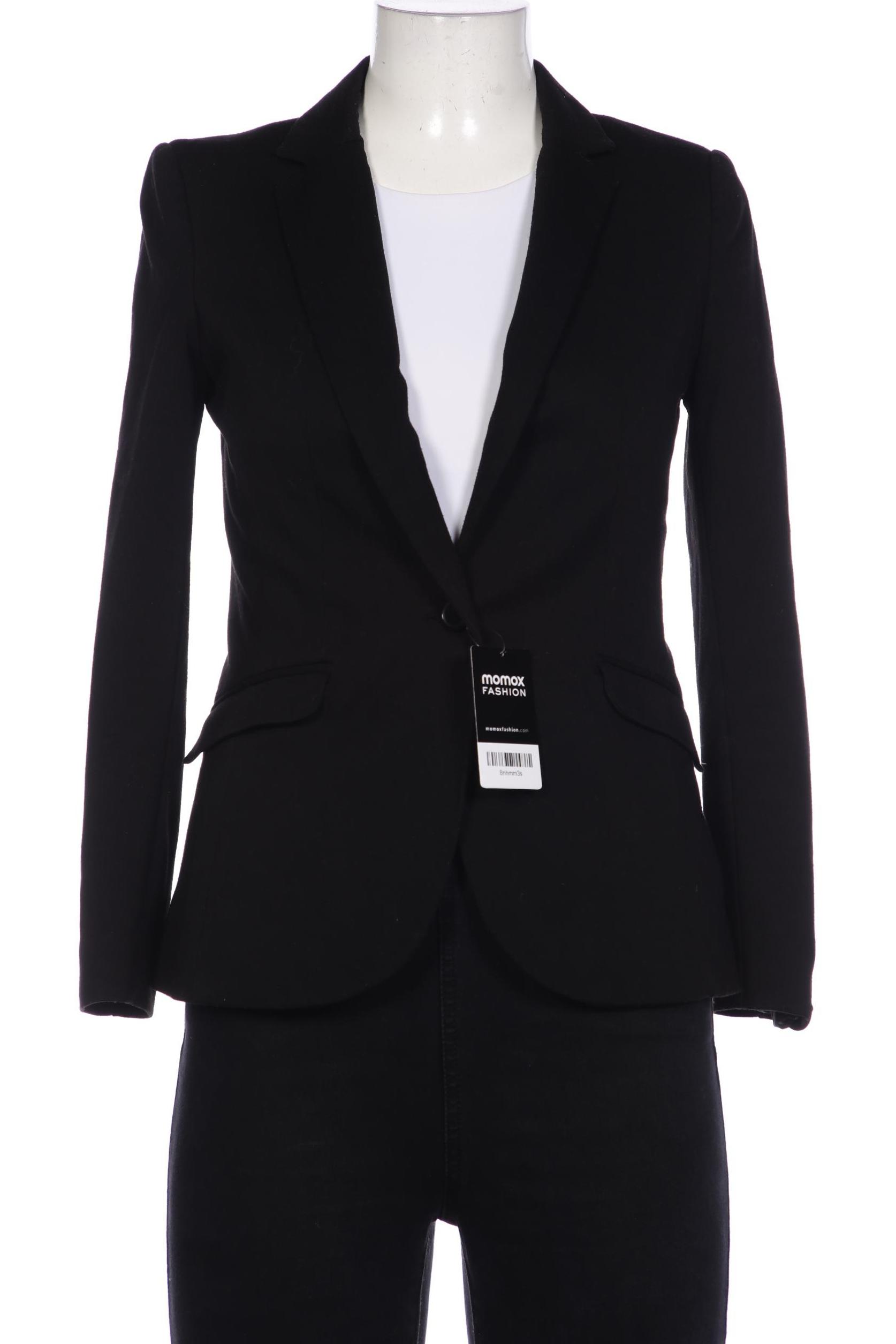 

H&M Damen Blazer, schwarz, Gr. 38